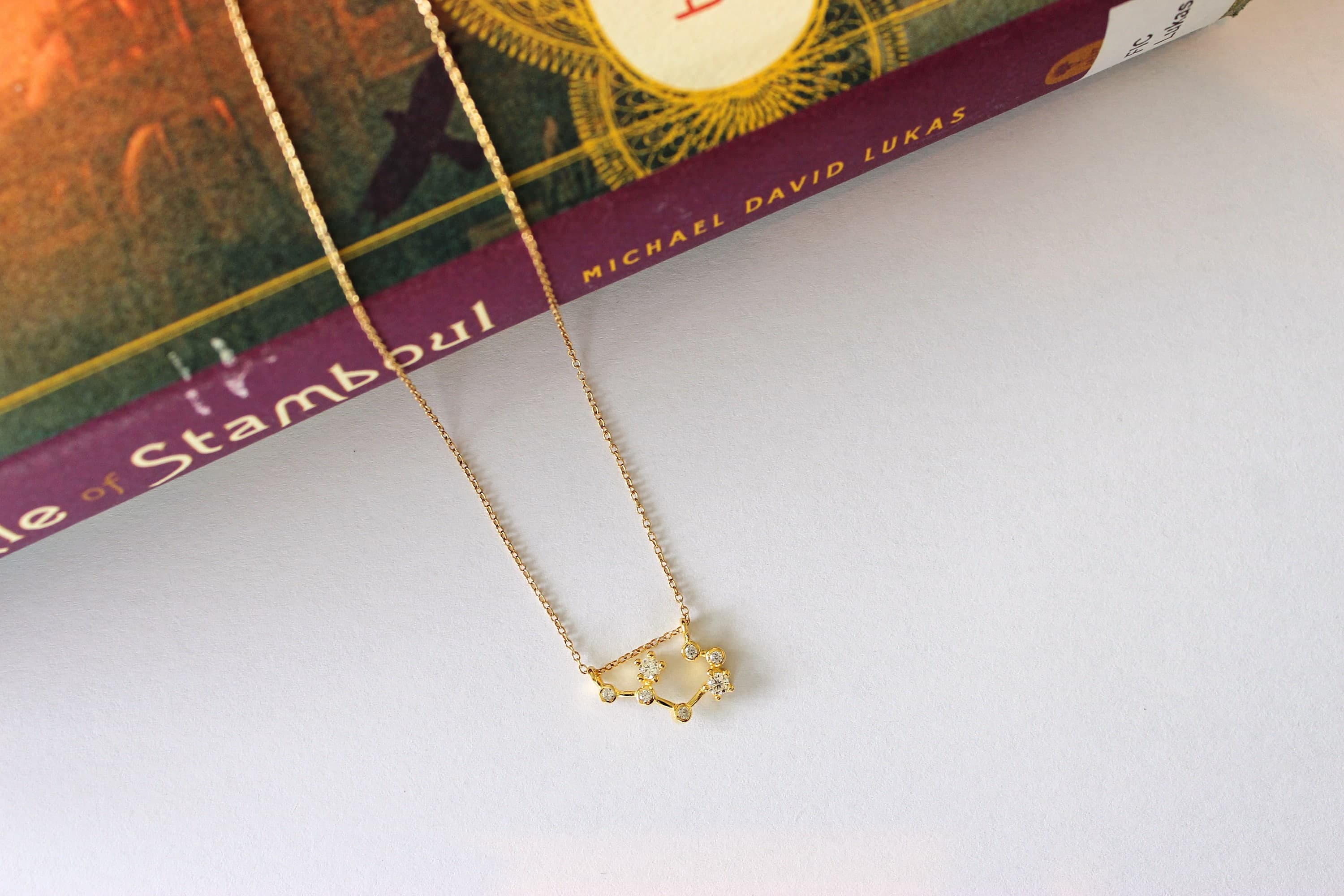 Sagittarius 14k Gold-Filled Zodiac 14" Choker with 3" Extension Chain