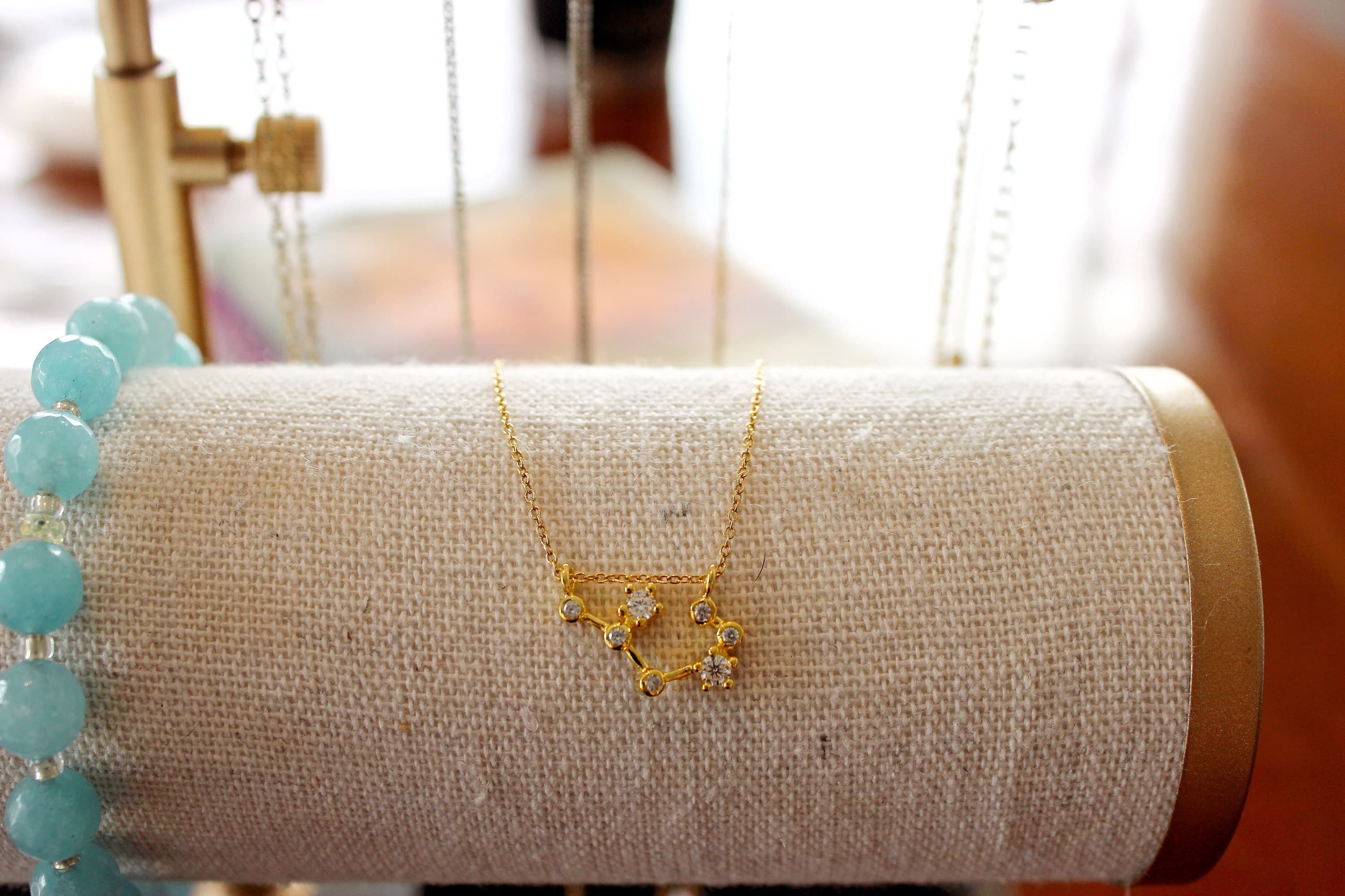 Sagittarius 14k Gold-Filled Zodiac 14" Choker with 3" Extension Chain - image 3