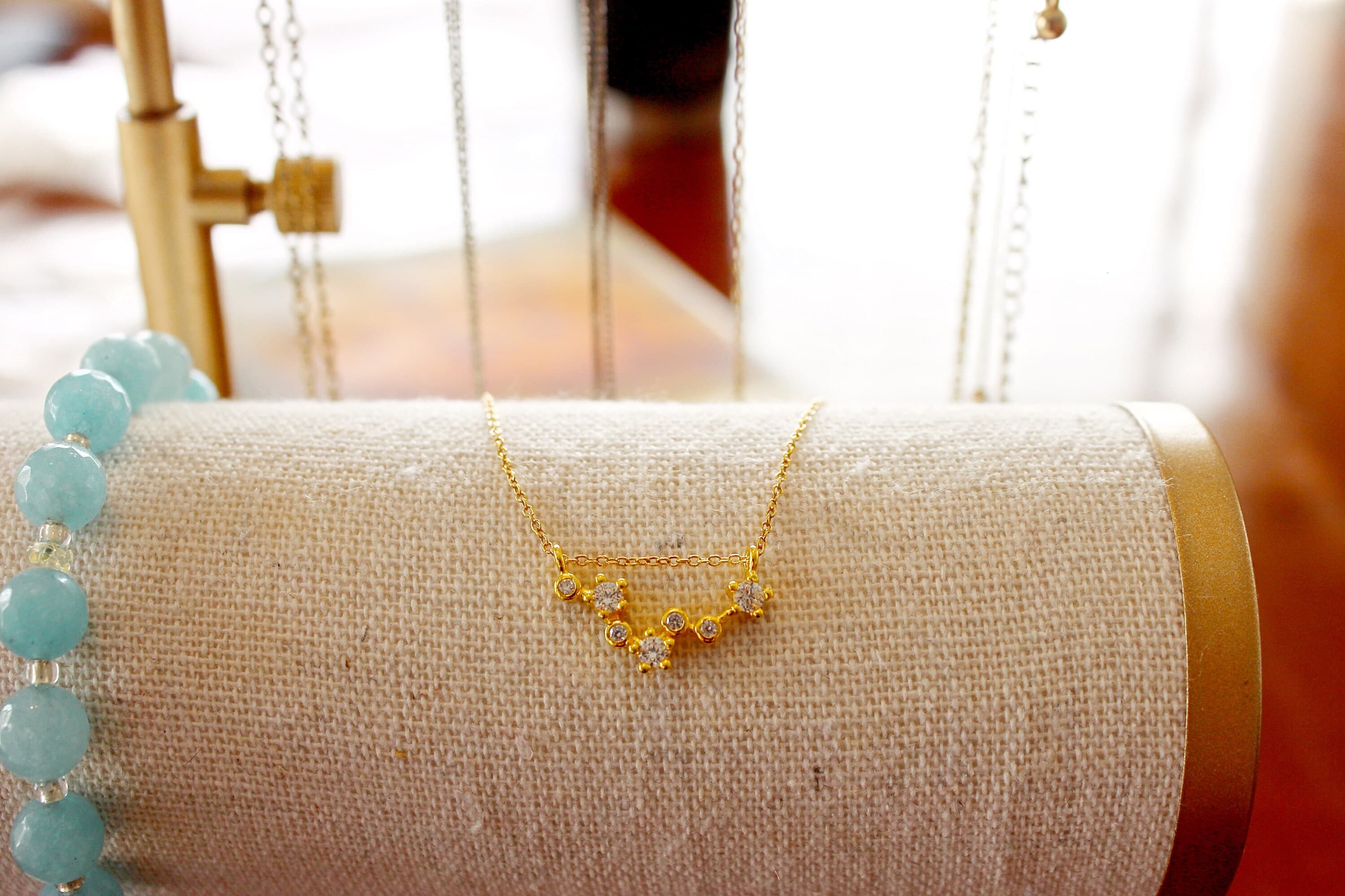 Pisces 14k Gold-Filled Zodiac 14" Choker with 3" Extension Chain - image 3