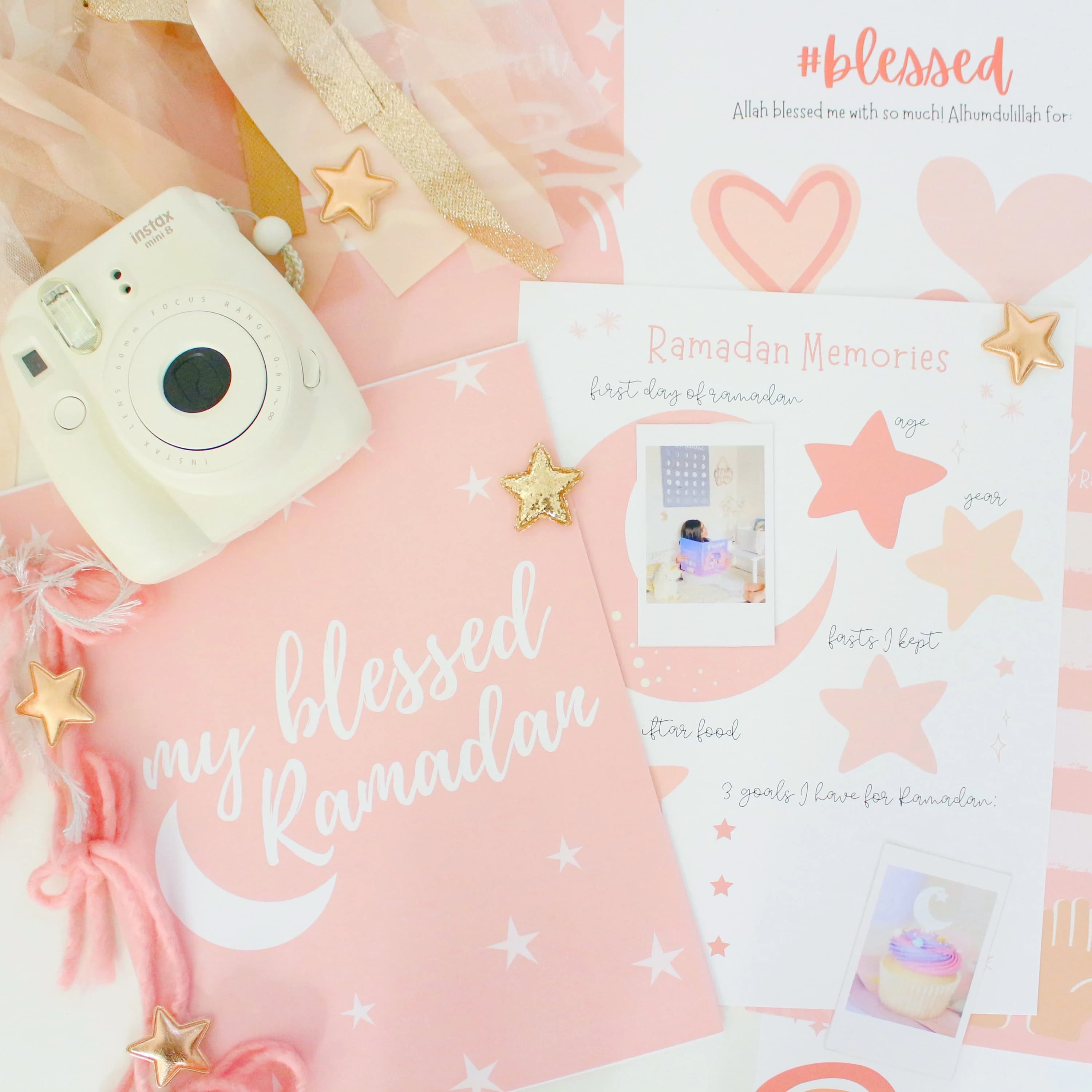 Ramadan Memory Keepsake Printable Scrapbook