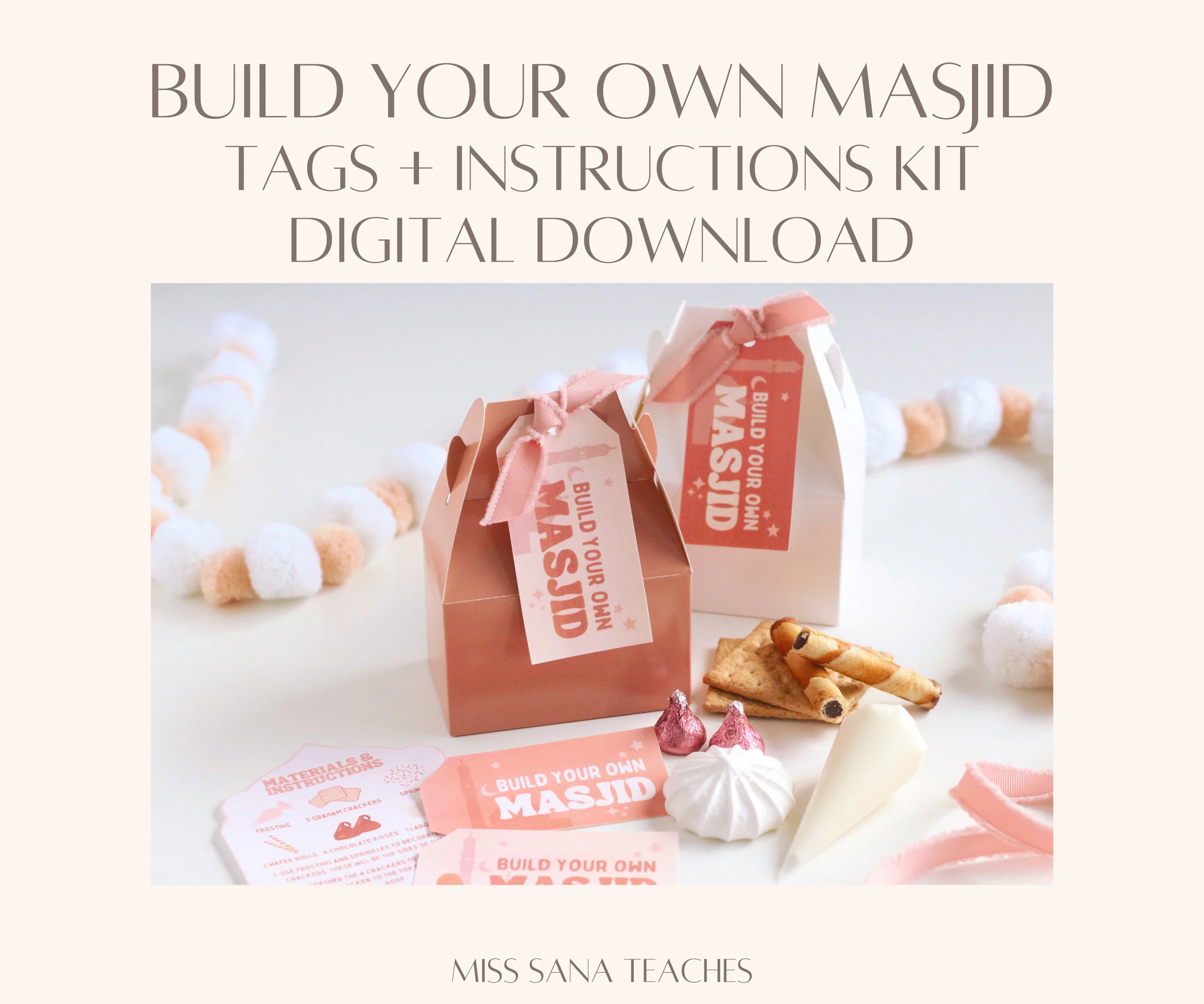 Build Your Own Masjid Printable Ramadan Islamic Activity - image 3
