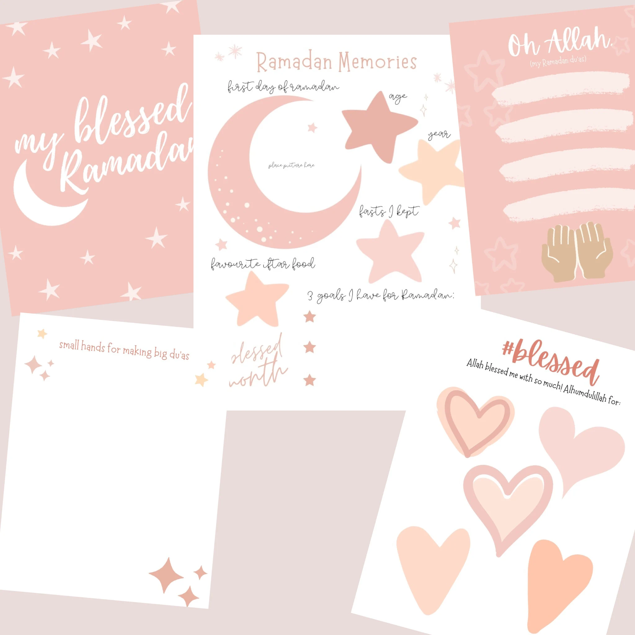 Ramadan Memory Keepsake Printable Scrapbook - image 4