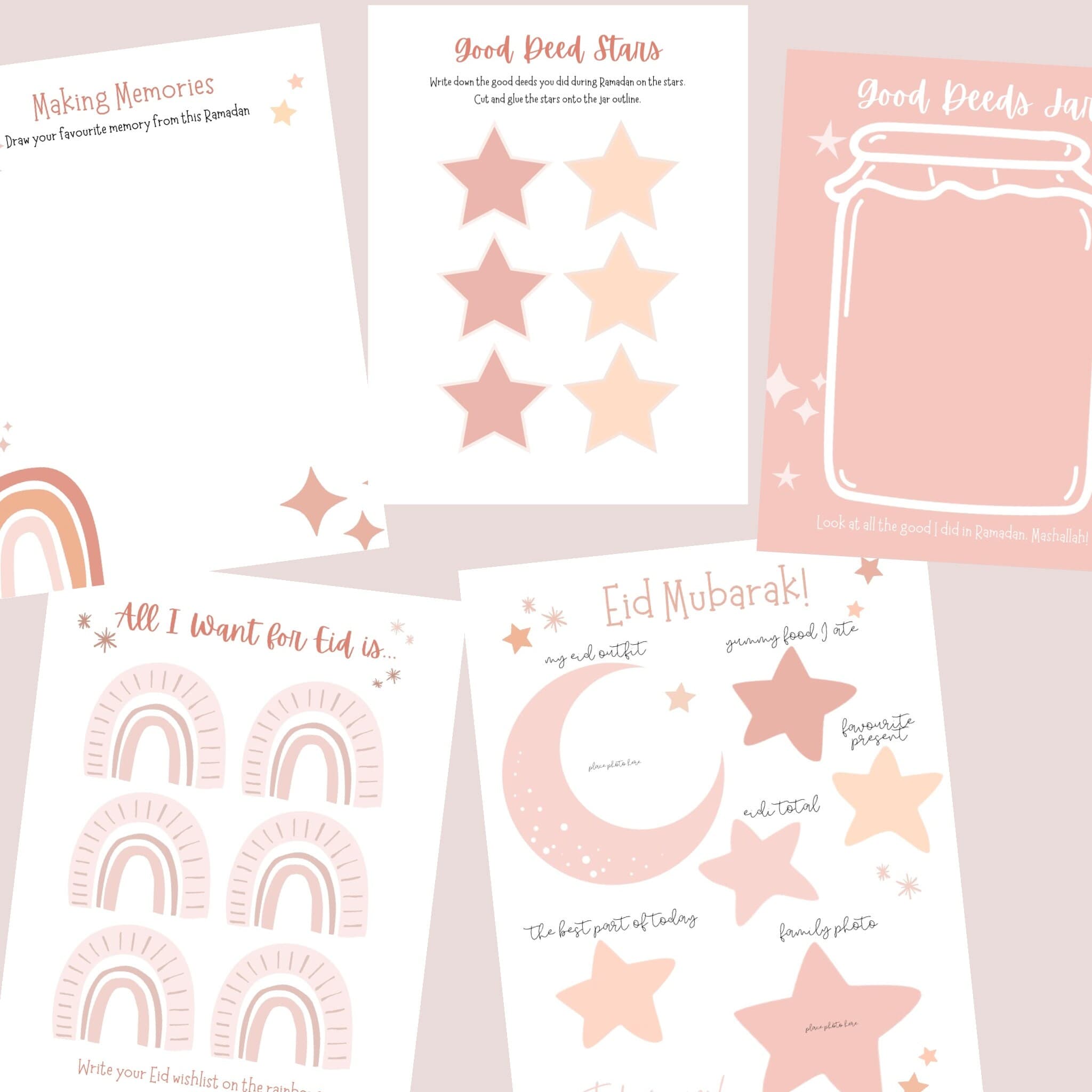 Ramadan Memory Keepsake Printable Scrapbook - image 5