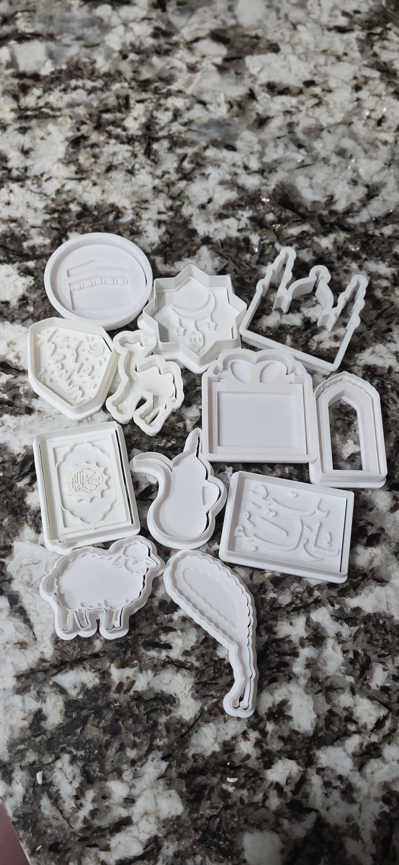 11-piece Eid cookie cutter set for kids, Islamic baking molds for Ramadan treats
