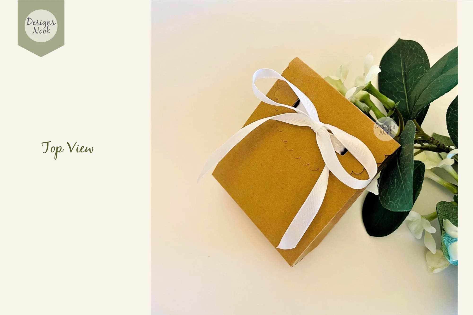 Gift Bag Template, Closed Lid Gift Bag, Gift Box SVG, Favour Box SVG, Wedding Favor, Box Template, Silhouette Cut Files, Cricut Cut Files - image 3