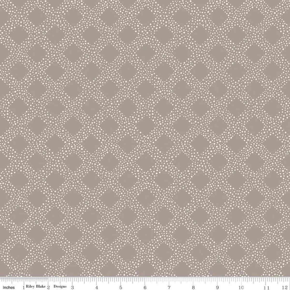 Lattice Gray from Harmony by Melissa Lee for Riley Blake Designs