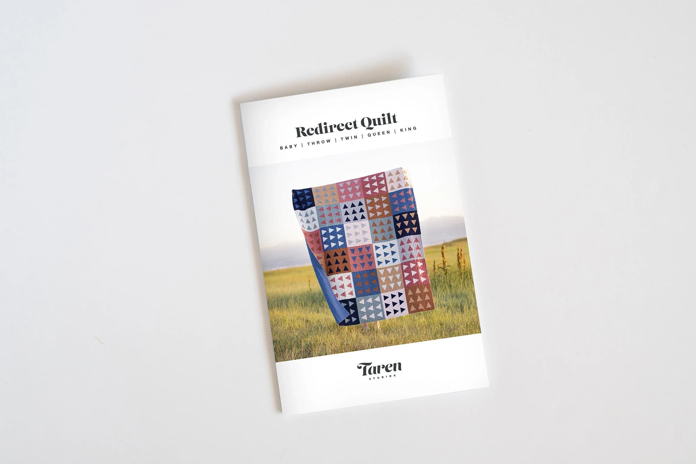 Redirect Quilt Pattern - Paper pattern - by Taren Studios