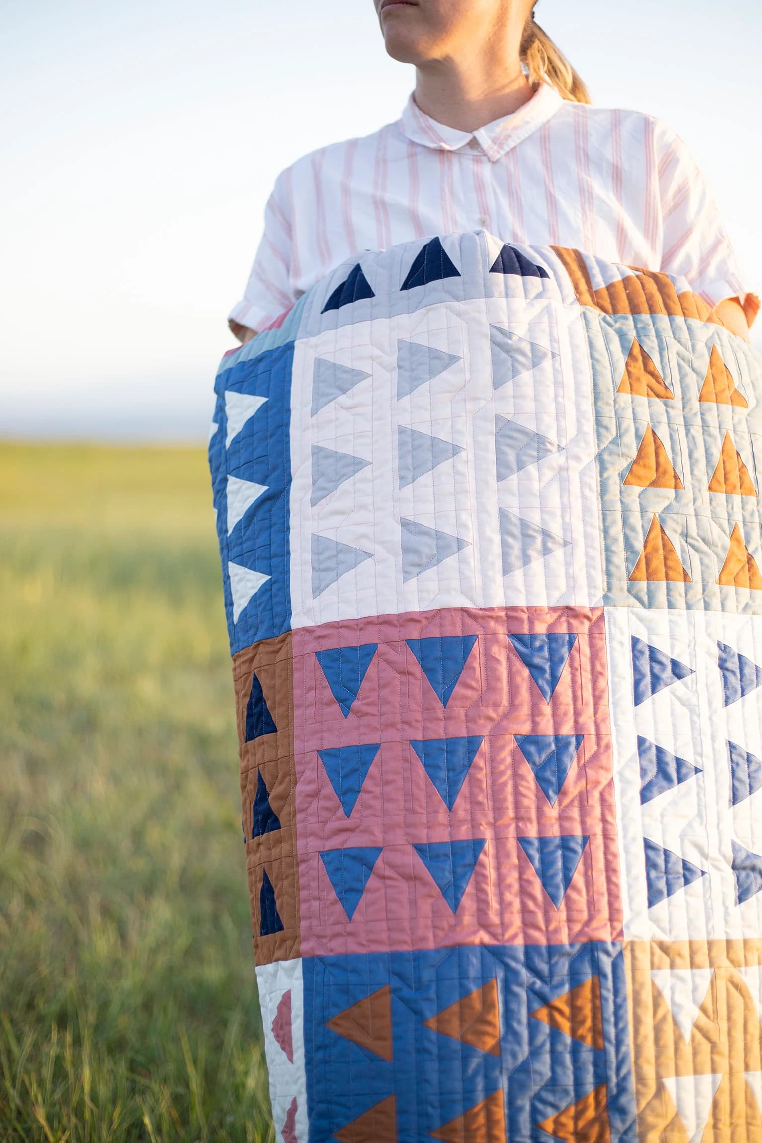 Redirect Quilt Pattern - Paper pattern - by Taren Studios - image 5