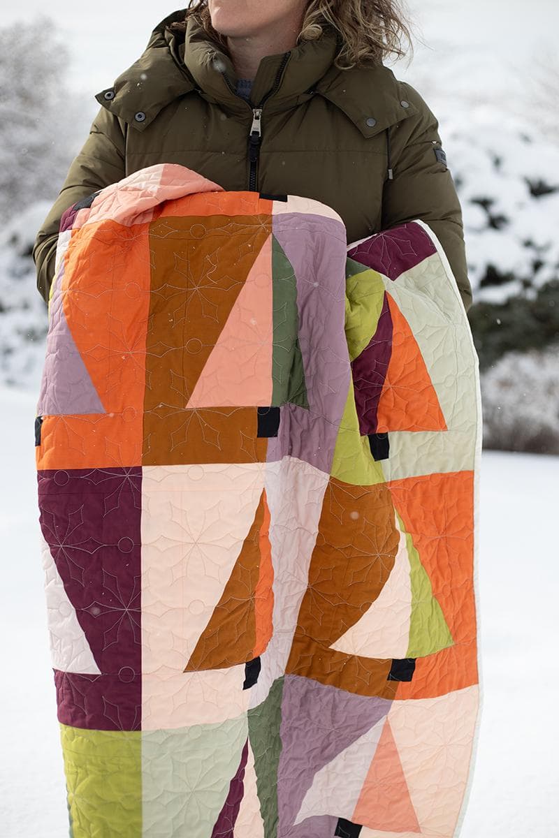 Trees Chic Quilt Pattern - Paper Pattern - by Taren Studios - image 4