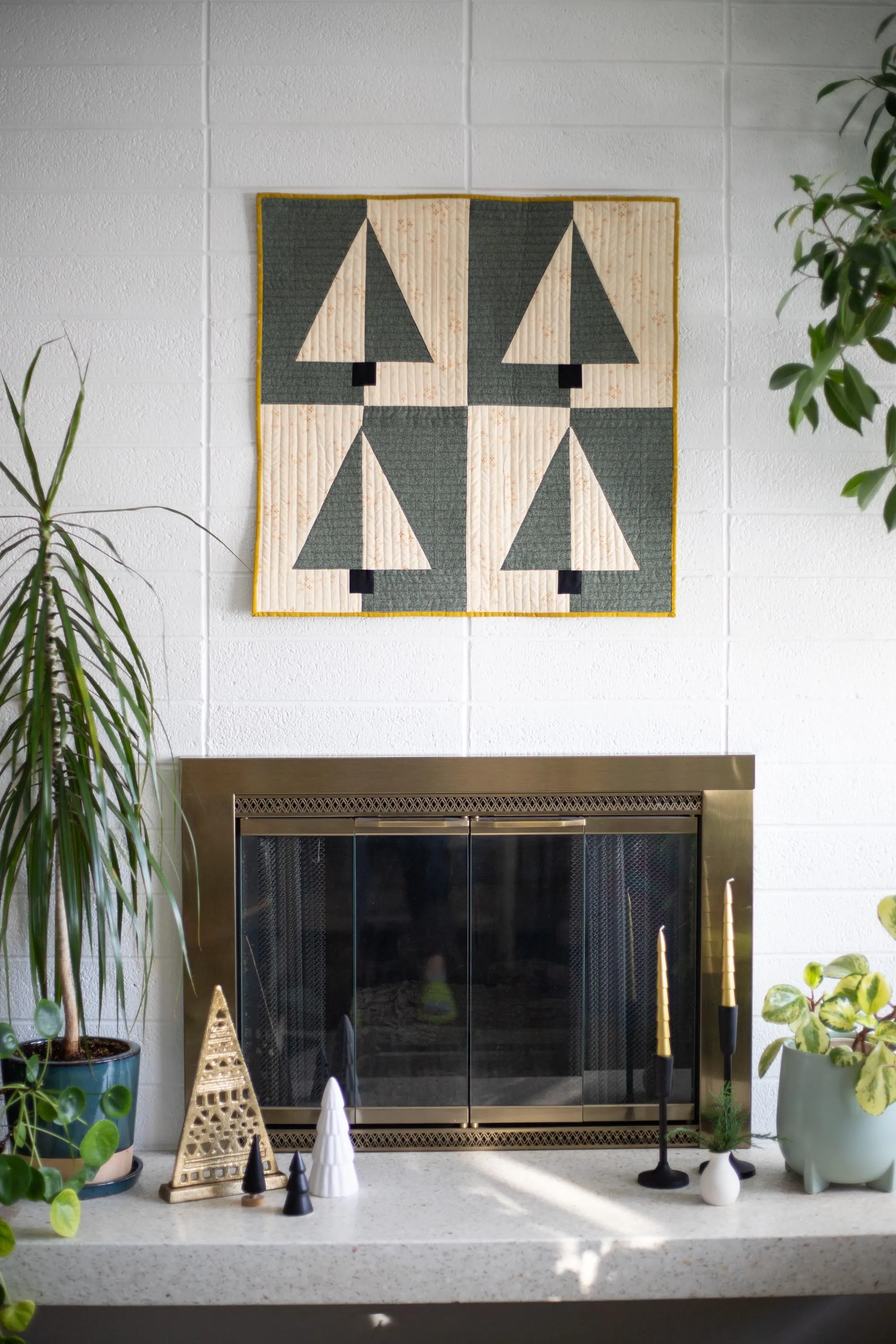 Trees Chic Quilt Pattern - Paper Pattern - by Taren Studios - image 5