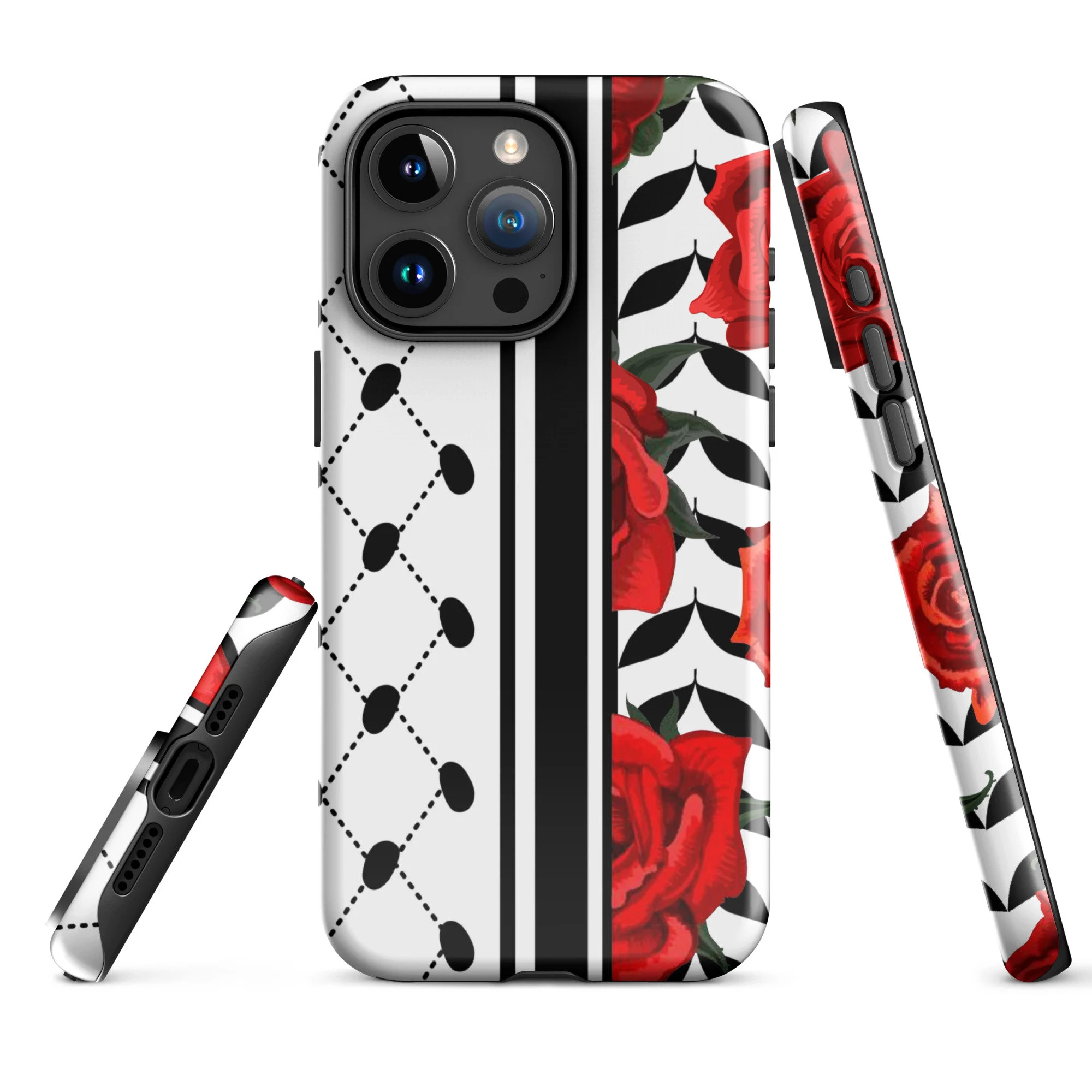 Kufiya floral Tough Case for iPhone®