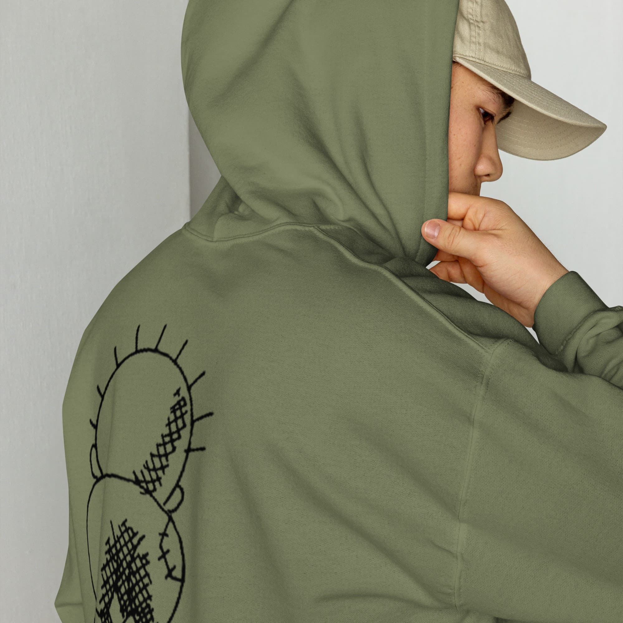 Handala Unisex Hoodie, Palestinian Hanzala hoodie, Palestine handala hoodie - image 2