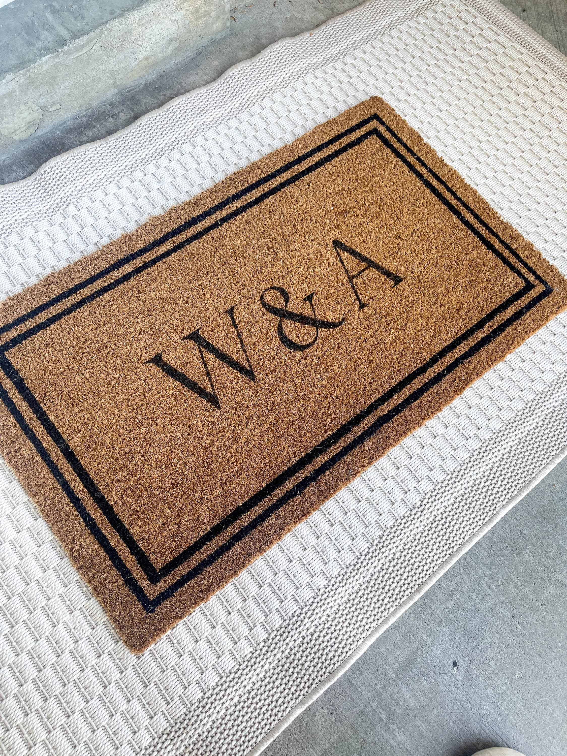 Personalized Door Mat Stencil | DIY Welcome Mat (5x8") - image 5