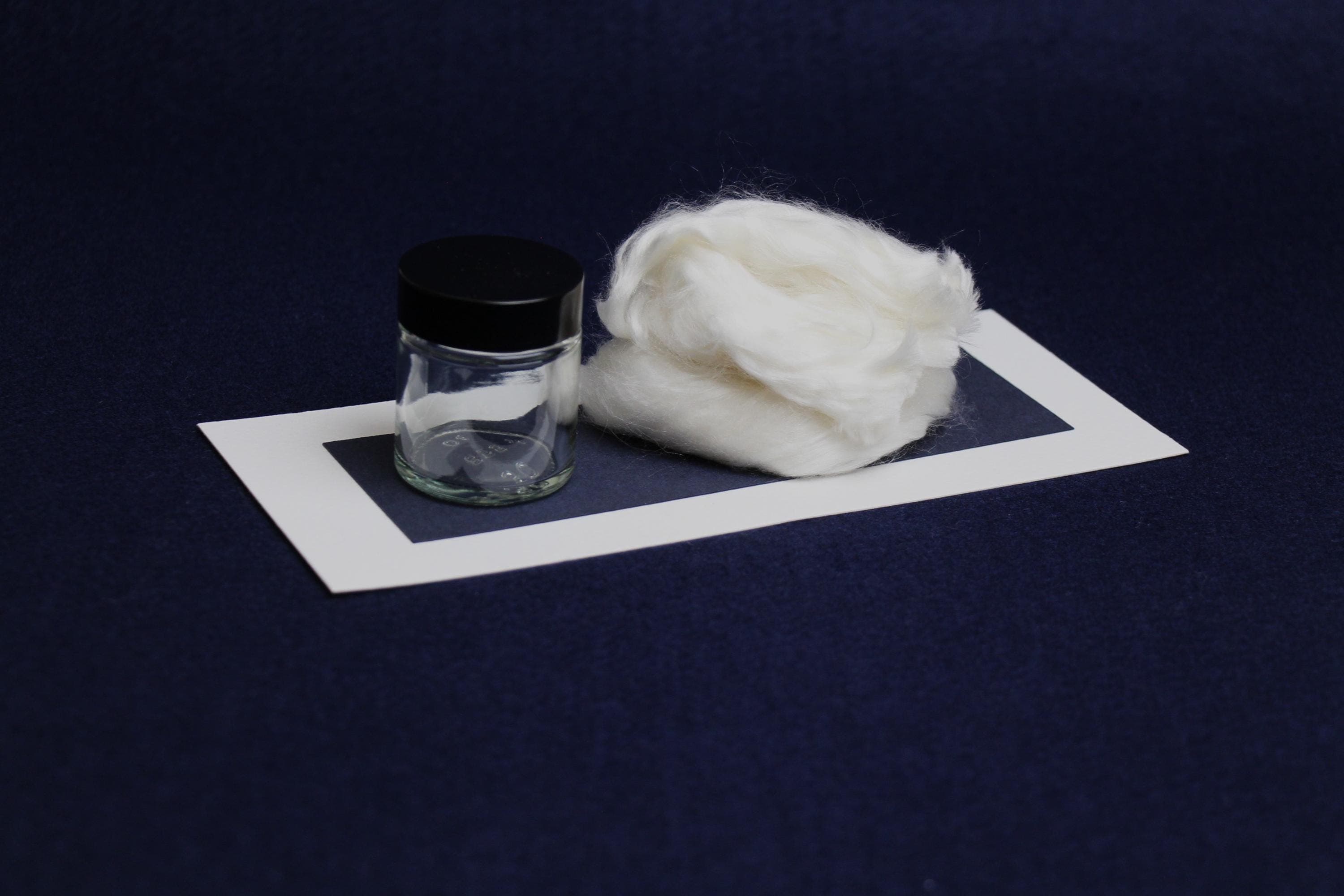 Glass inkpot with likka for Arabic calligraphy - 30 ml