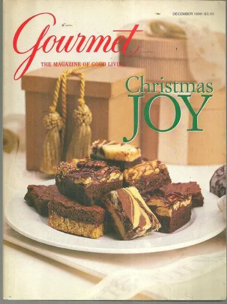 Gourmet Magazines August December 1996 Bread Salad, Notting Hill, Christmas, Vienna, Gifts, Las Vegas  Vintage Travel Recipes - image 2