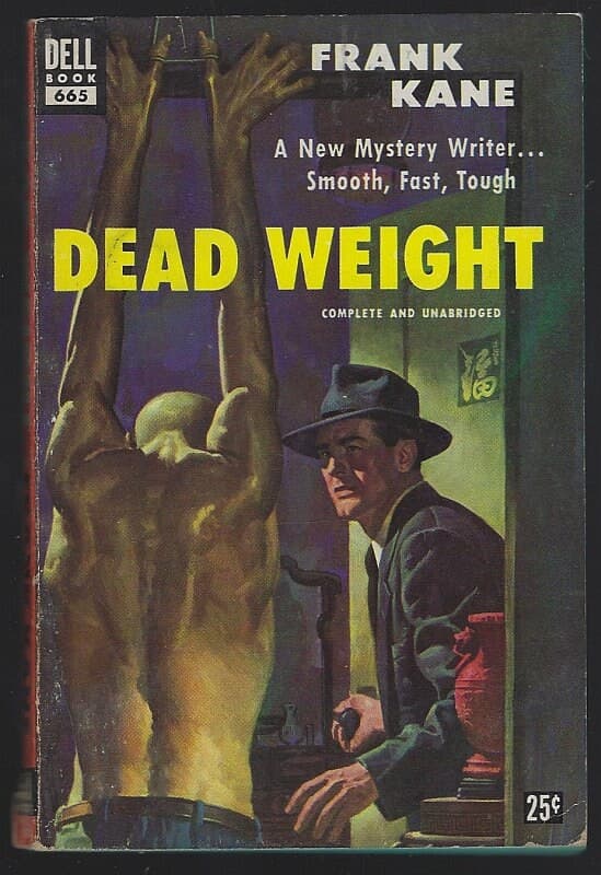 Frank Kane Johnny Liddell Mysteries Vintage Paperbacks Short Bier, Dead Weight - image 3