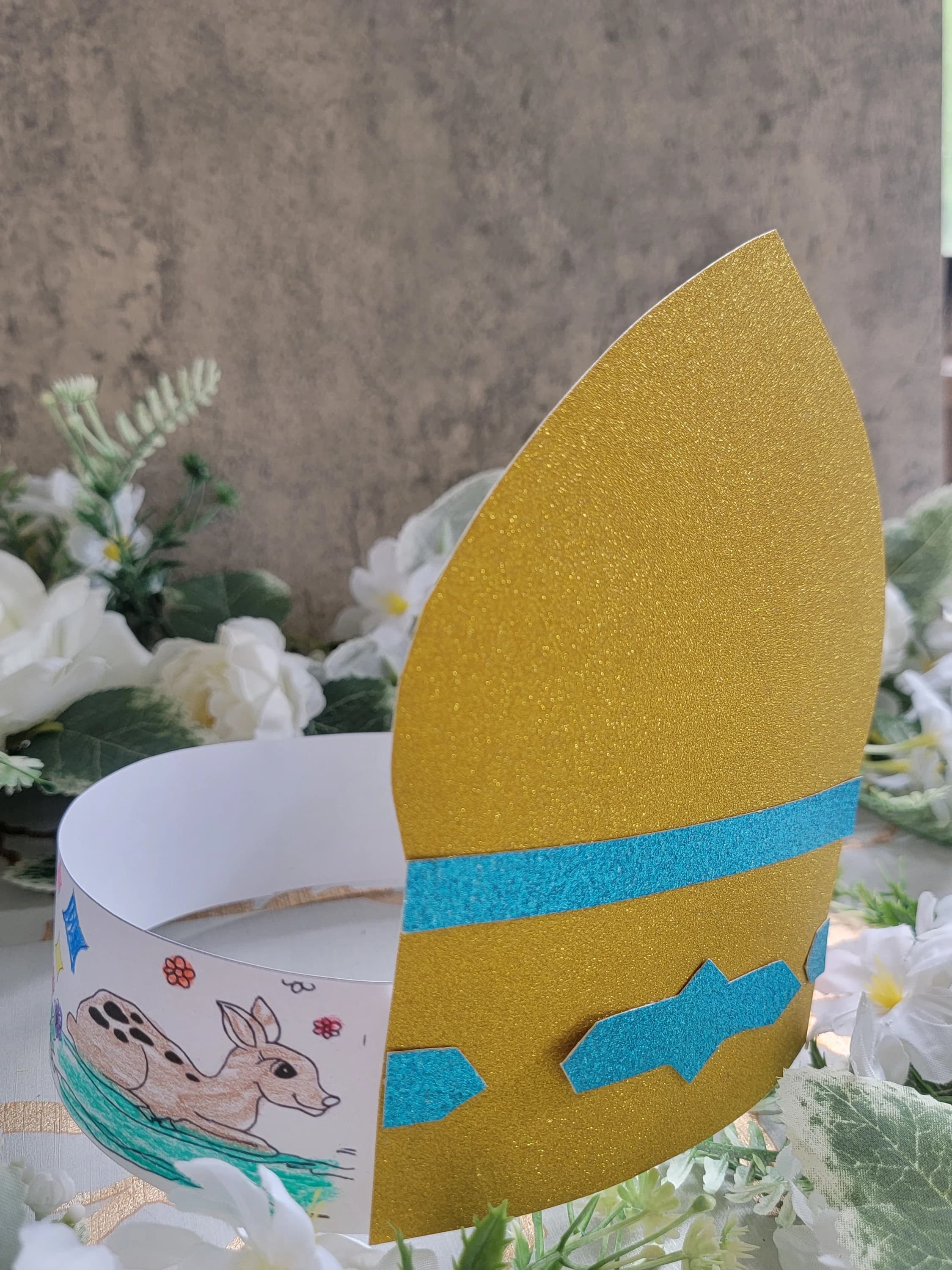 Digital Coloring Imam Rida Crown Craft (No glitter), Imam Ali Al Rida, الإمام الرضا, Shia, Imam Reza kids, الامام الرضا للاطفال, Imam Reza