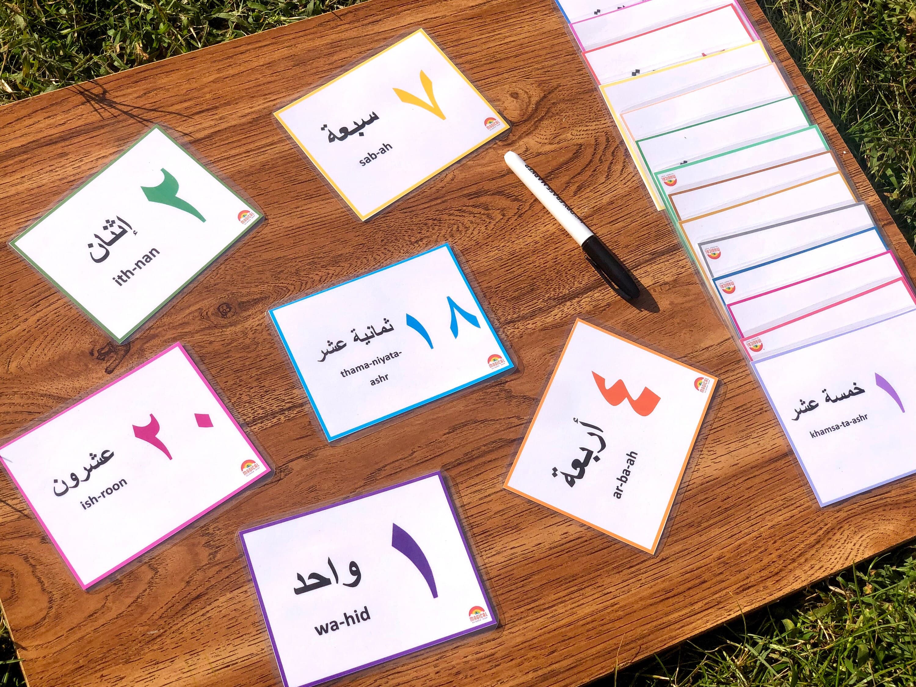 Arabic Numbers printable, الارقام العربية, Arabic Flashcards, Arabic Numbers Kids, Counting, Math, Homeschool, Classroom, eid gift,العربية - image 3