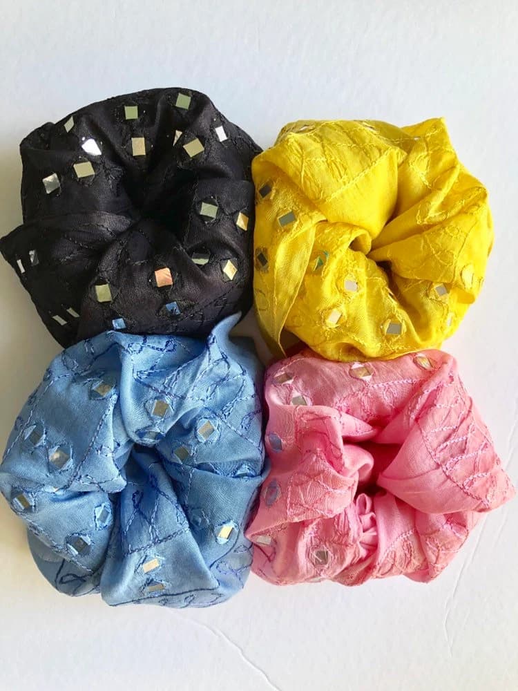 Embroidered Viscose Silk Stole / Long Stole/girl's Scarf/HeadWrap/Shawl/Hijab