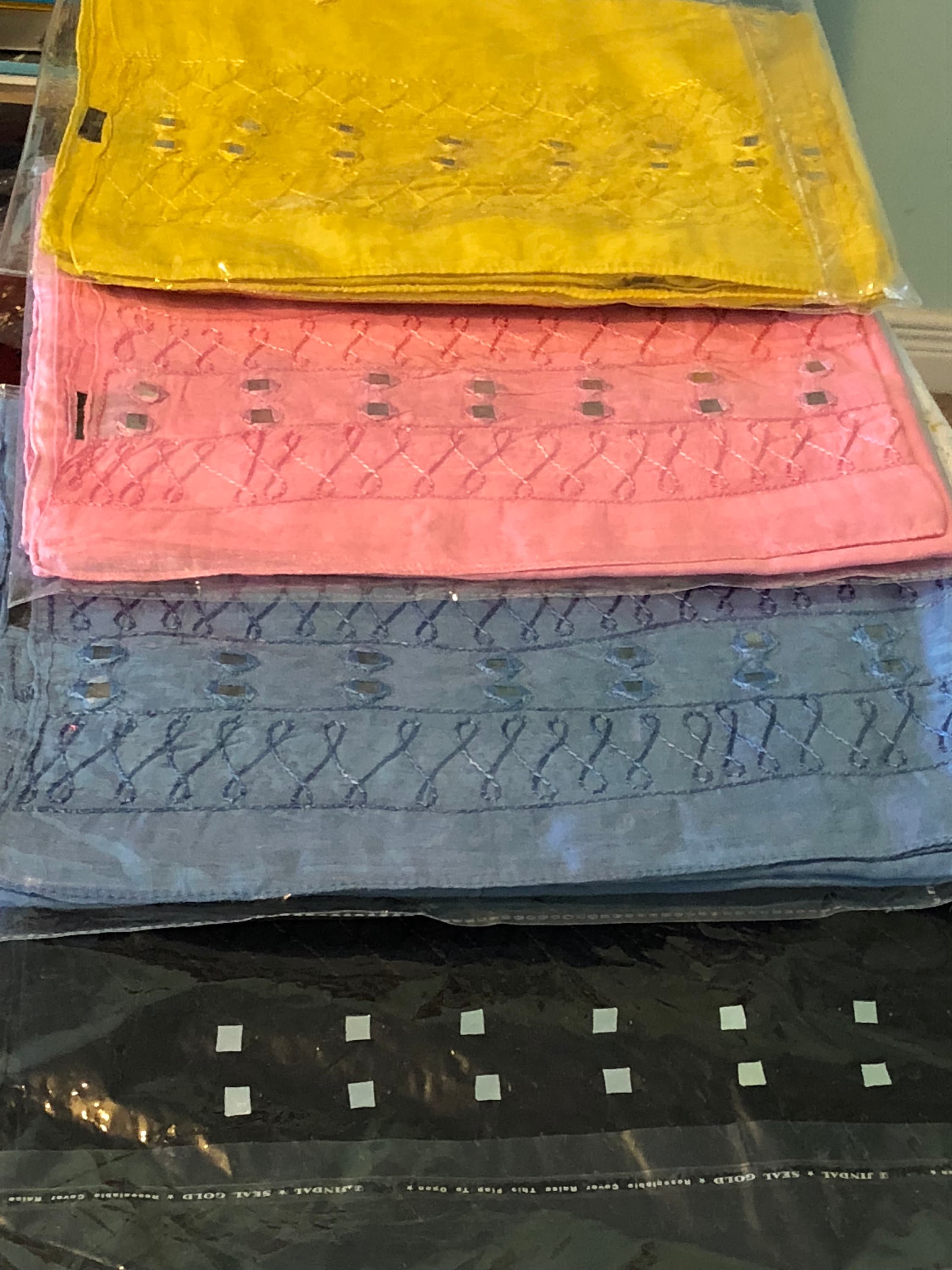 EMBROIDERED SCARF For Women, Solid Colour, Sunshine Yellow Viscose Silk Shawl, Stole, Hijab, Wrap, gift for Her - image 4