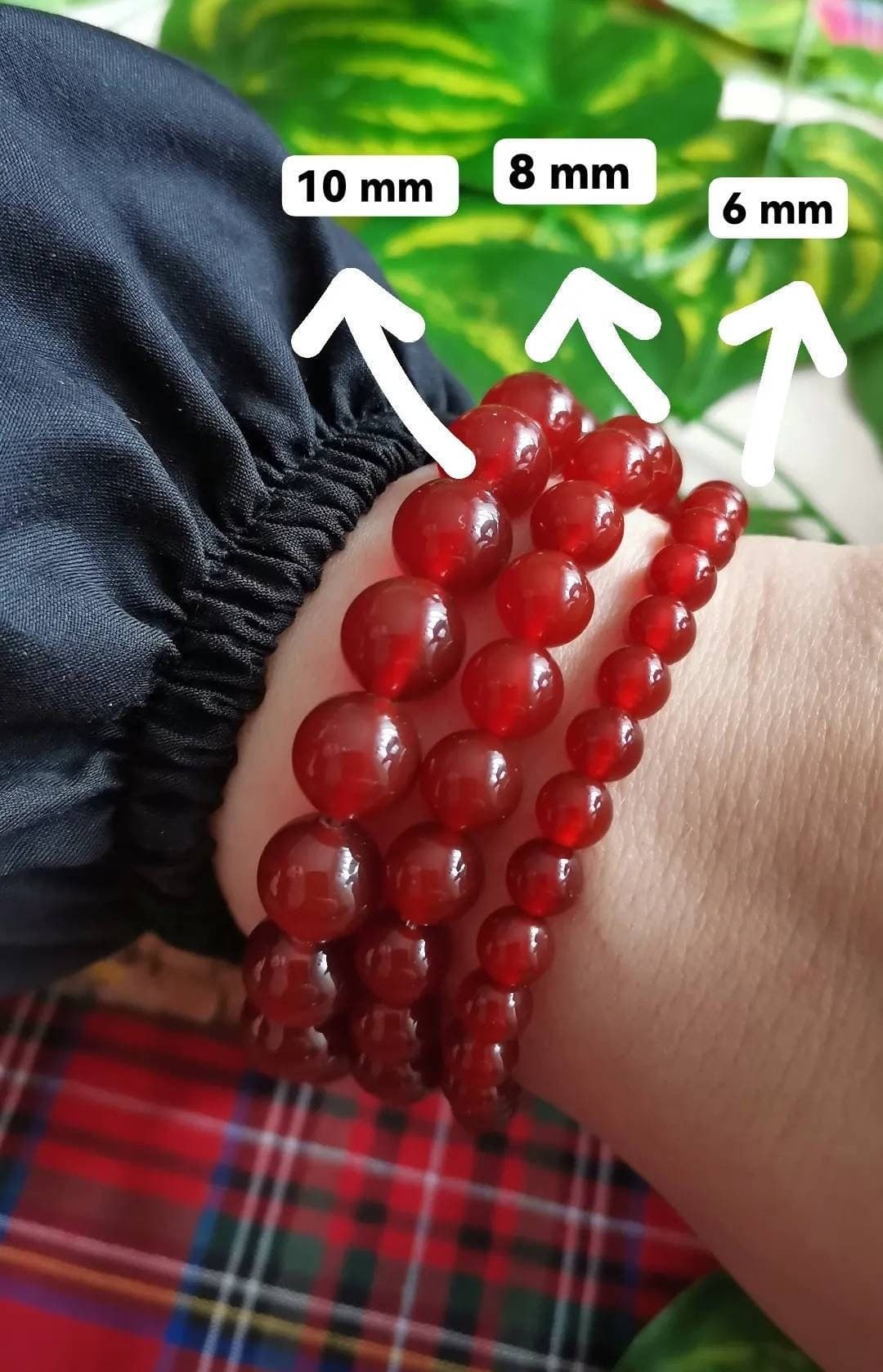 Carnelian Agate Bracelet: Red Yemeni Aqeeq Unisex Wristband - image 4