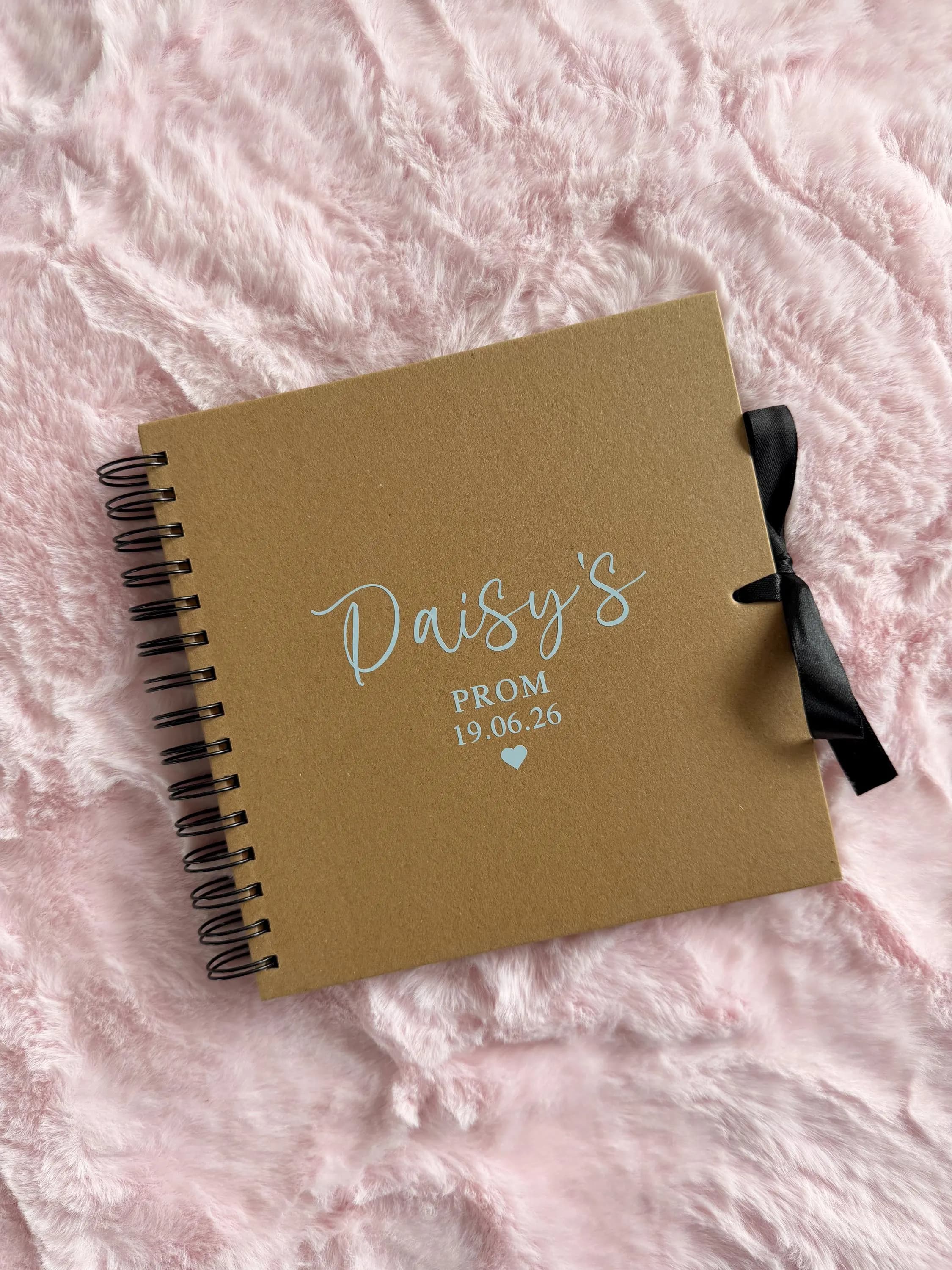 Personalised Prom Scrapbook: Photo Album Keepsake, Memories, School Leaver - image 3