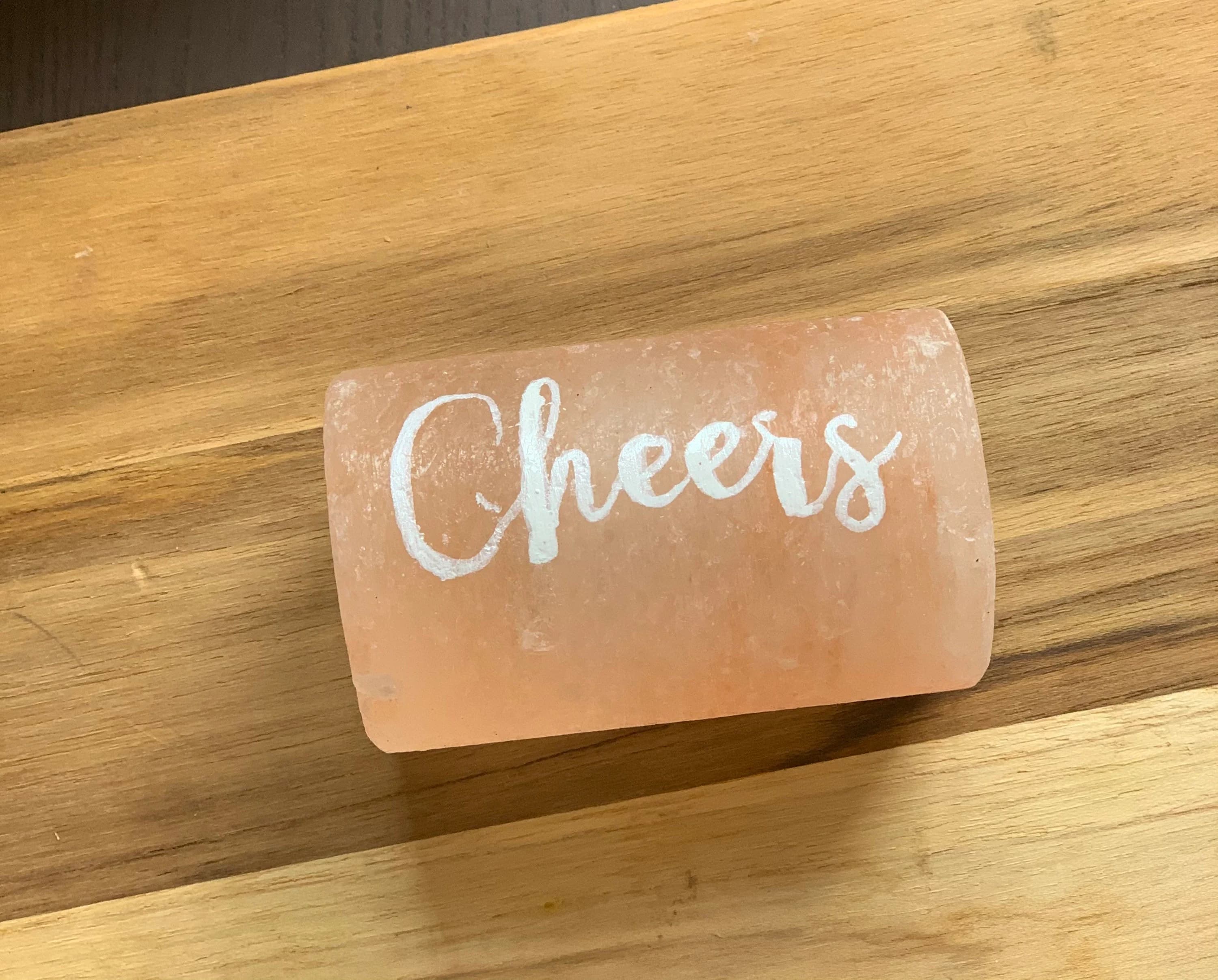 Personalized Himalayan Salt Shot Glasses: Tequila Barware Gift - image 3