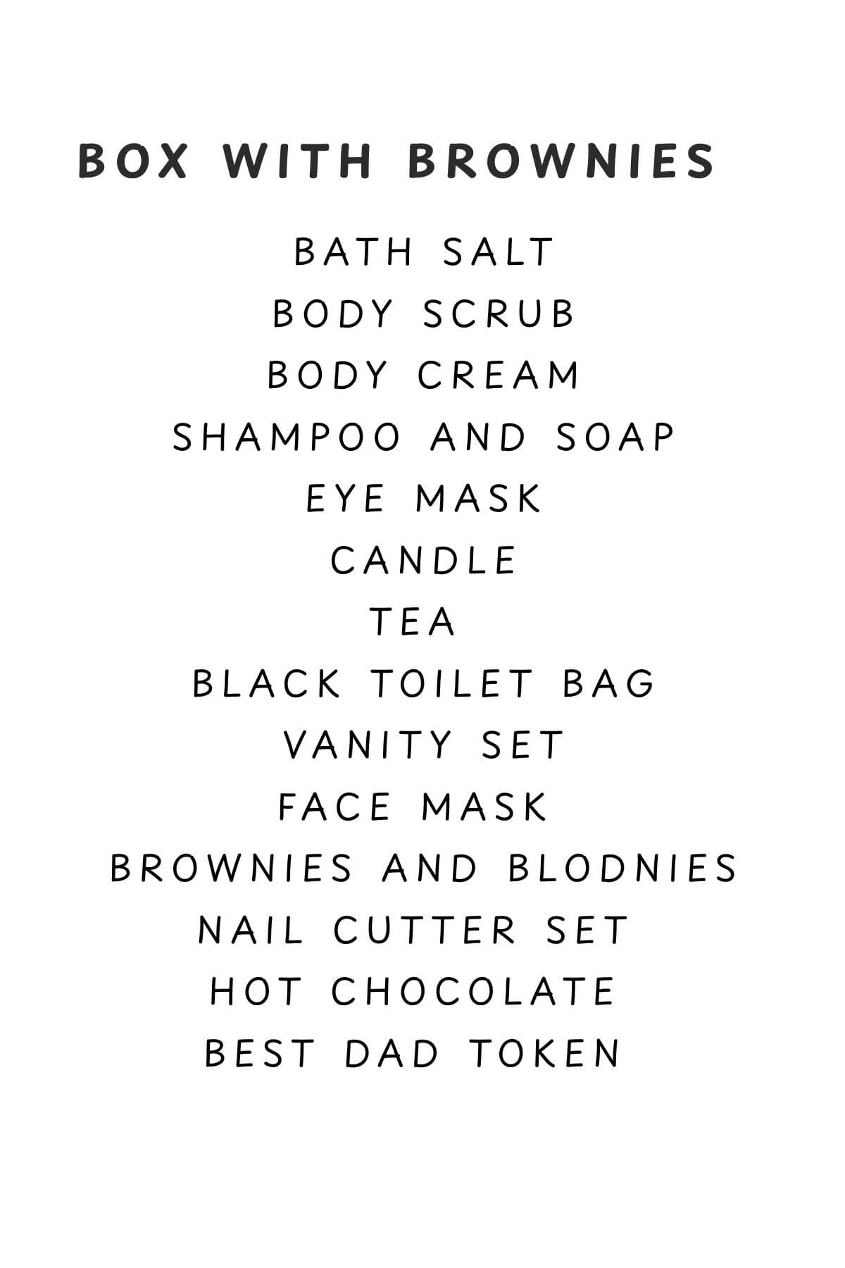 Luxury Mens Self Care Gift Box | Brownie & Pamper Hamper | Birthday Gift for Him | Boyfriend, Husband, brownie gift box - image 5