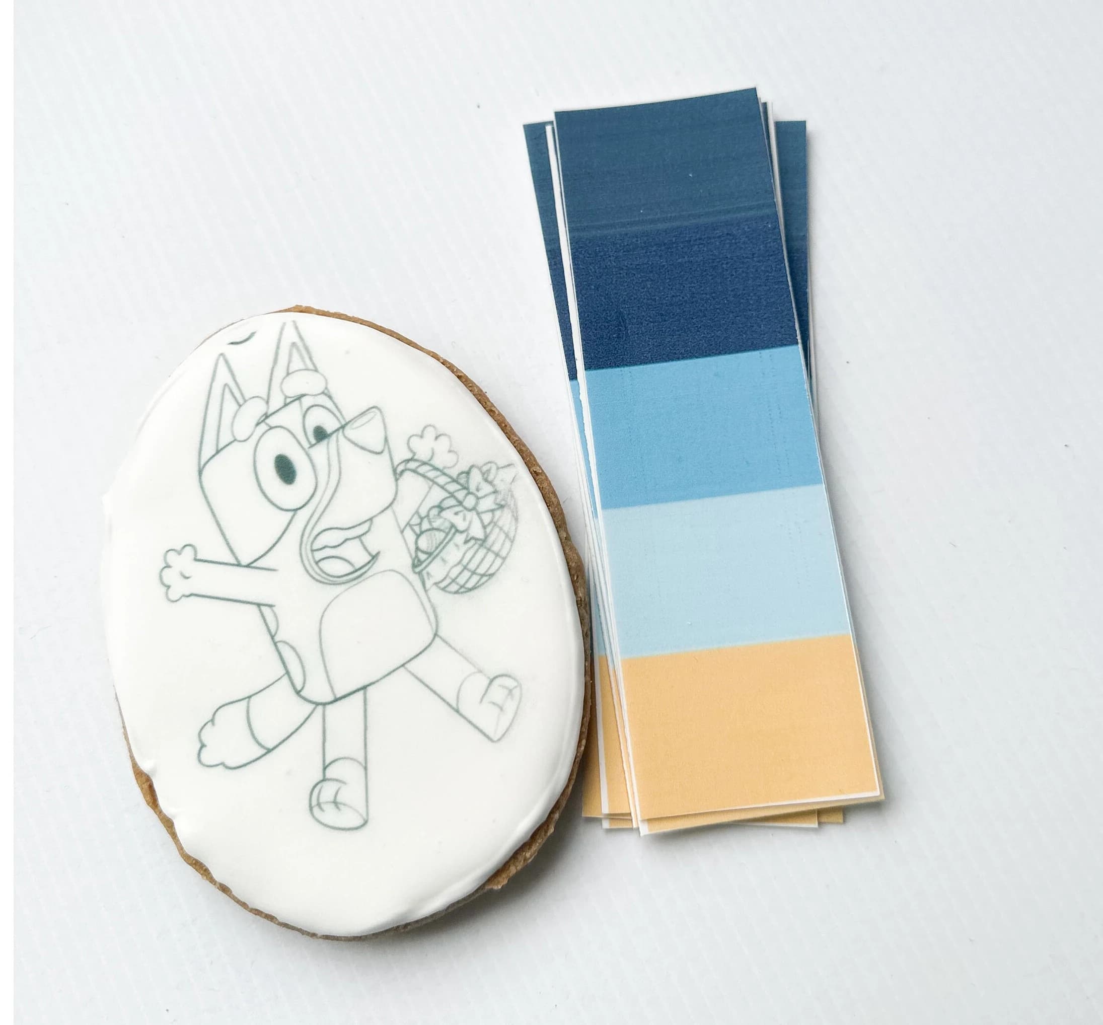 BLUEY Edible Paint Palette: PYO Cookie Kit - image 2