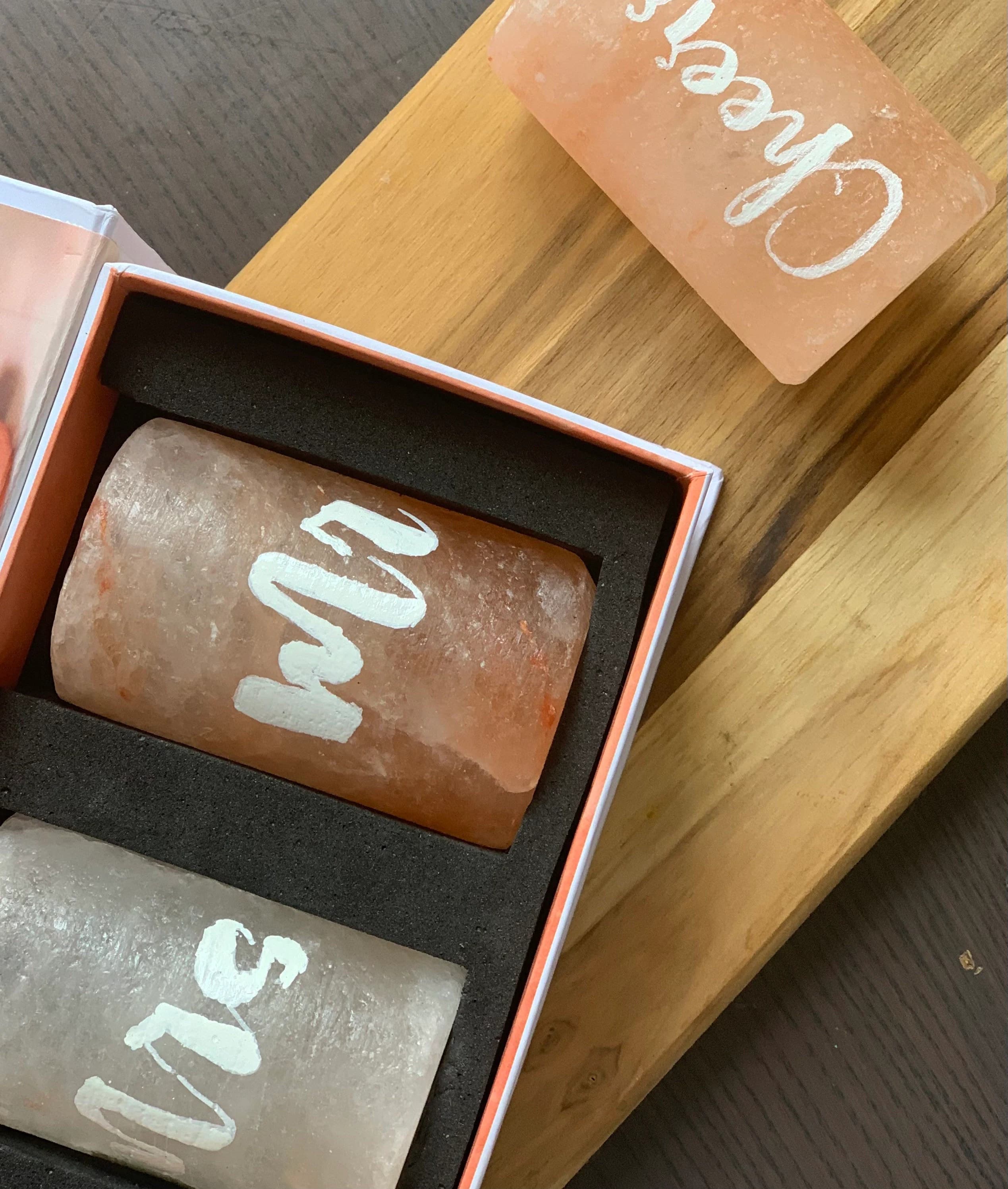 Personalized Himalayan Salt Shot Glasses: Tequila Barware Gift - image 4