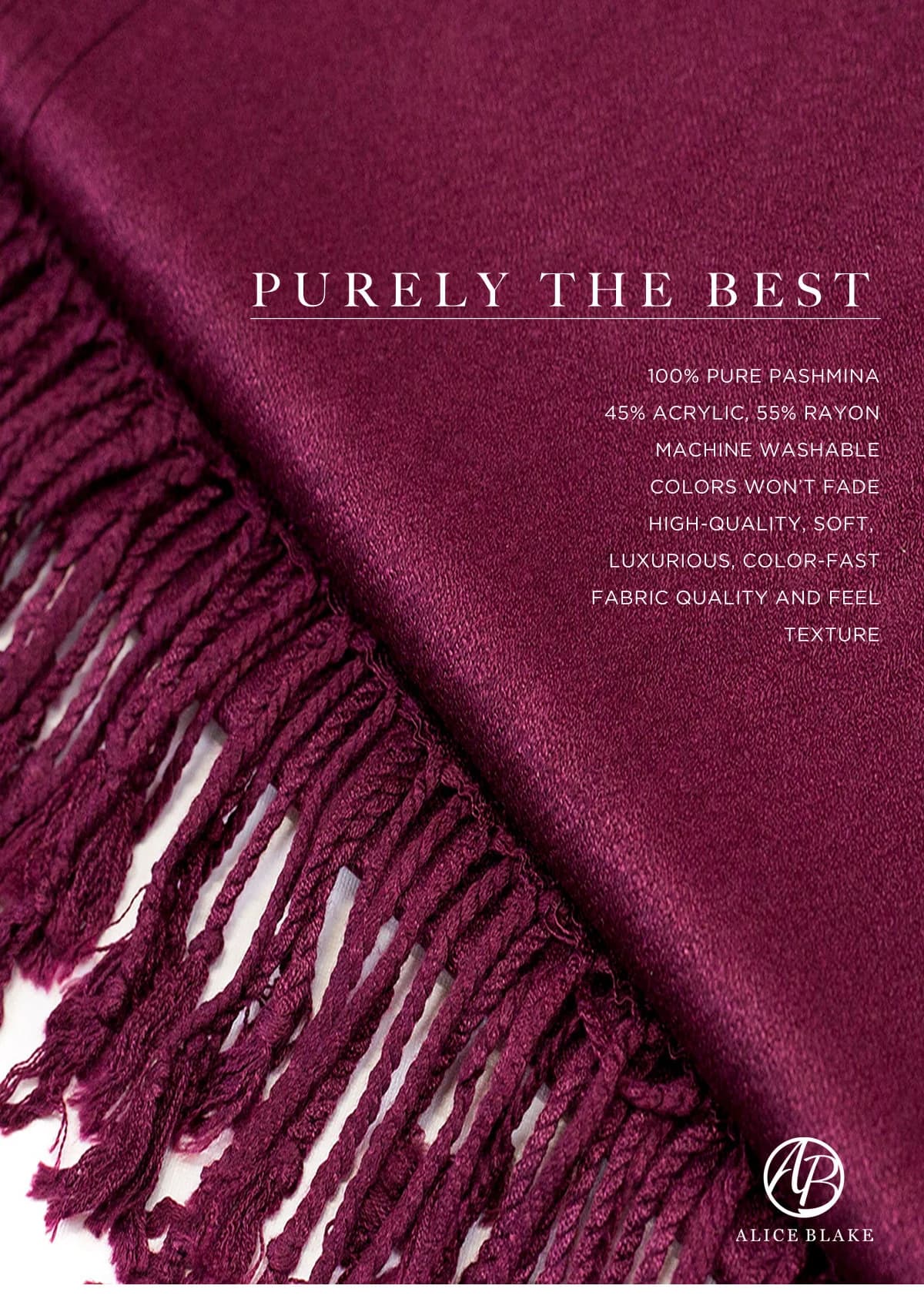 Burgundy Paisley Pashmina Scarf | Shawl | Festival | Prayer | African Headwrap | Hijab | Rave | Silk | Dark Red | Mens |Alice Blake | Maroon - image 5