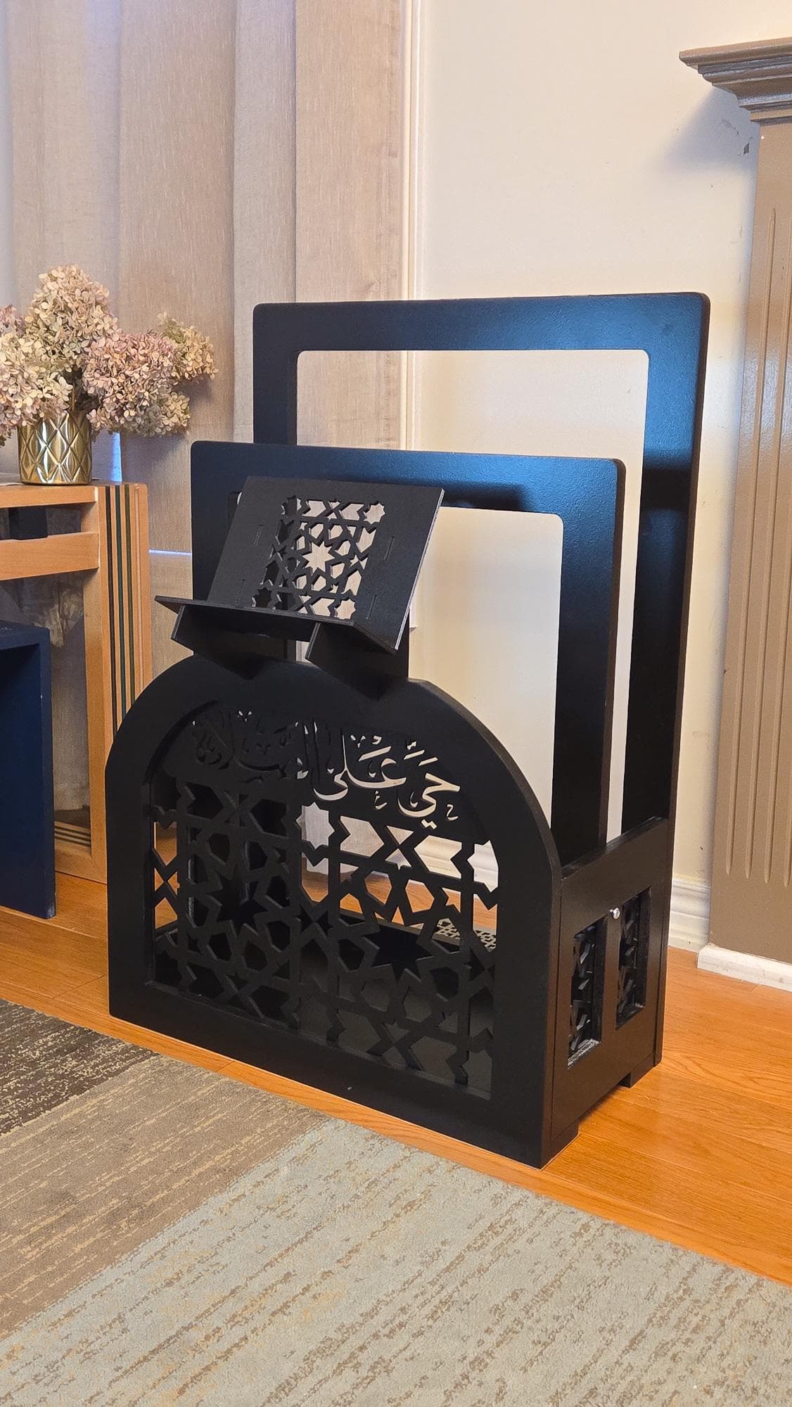 Prayer Rug holder - Black