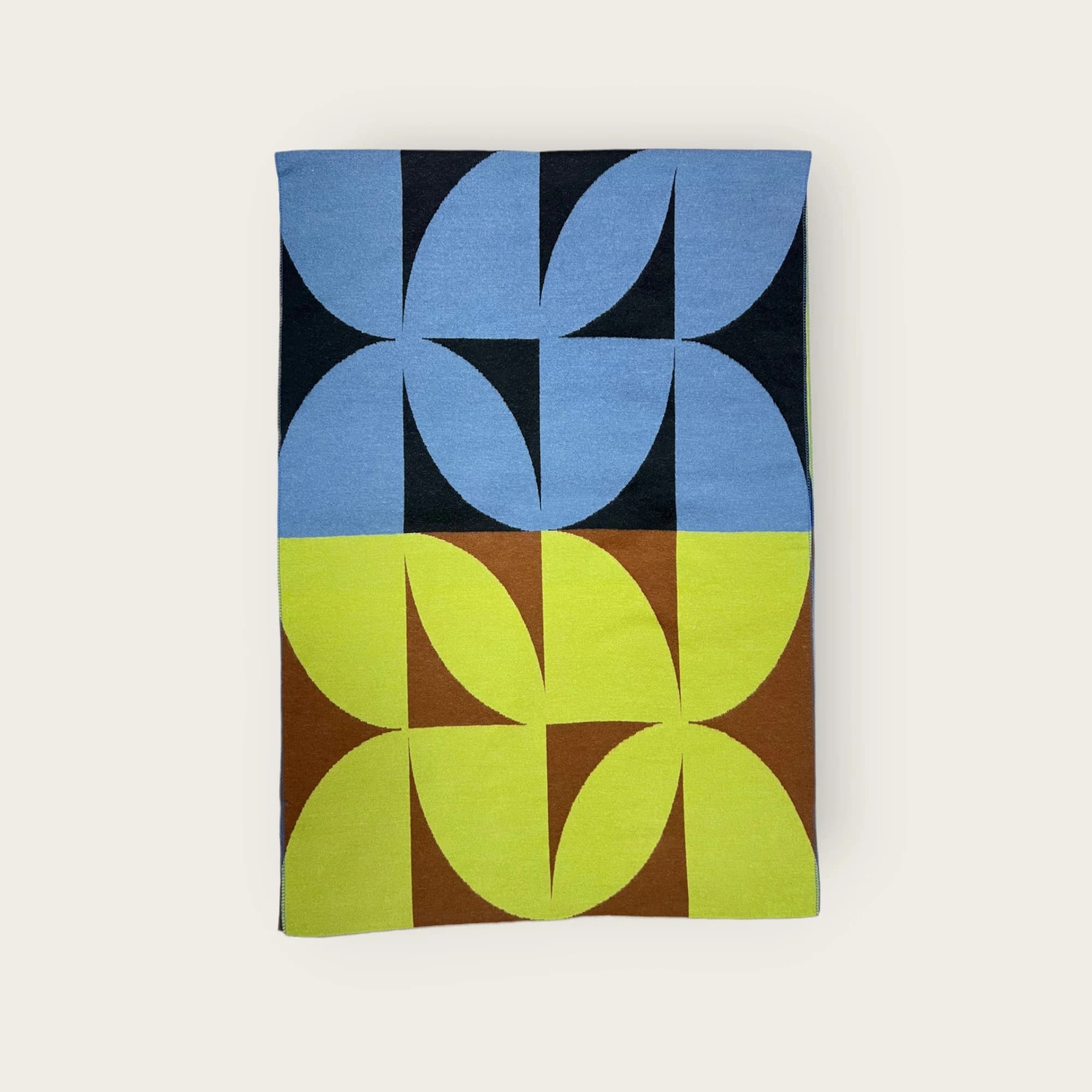 Retro Floral Print Scarf: Cashmere Blend Winter Blanket Scarf - image 5
