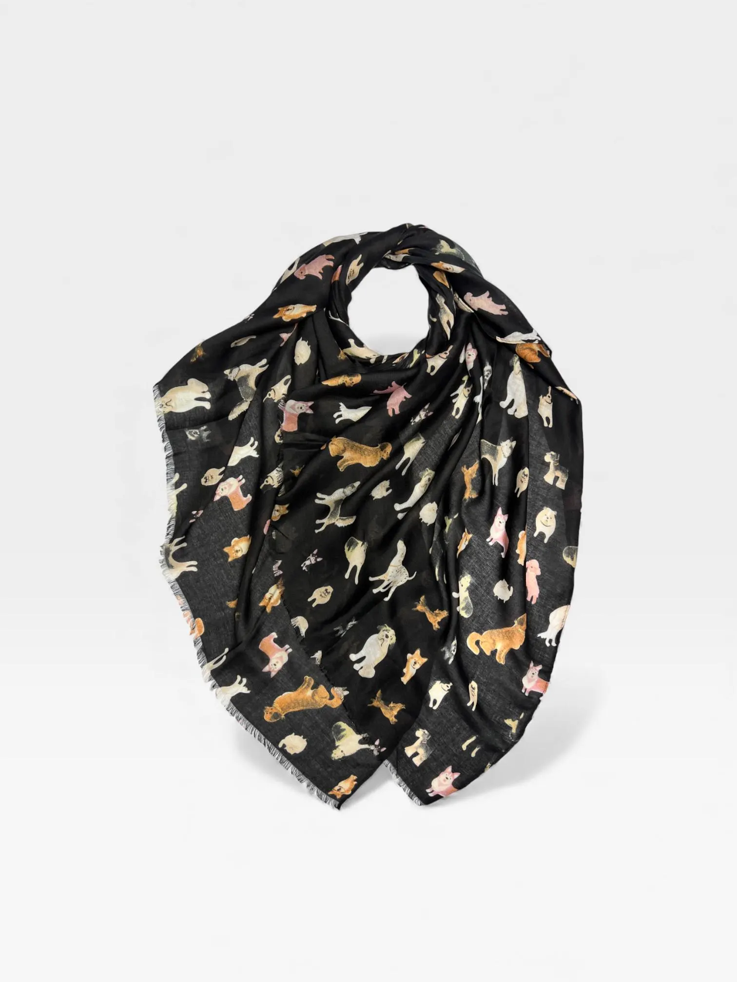 Adorable Dog Print – Soft Animal Lovers Scarf | available in multiple colours
