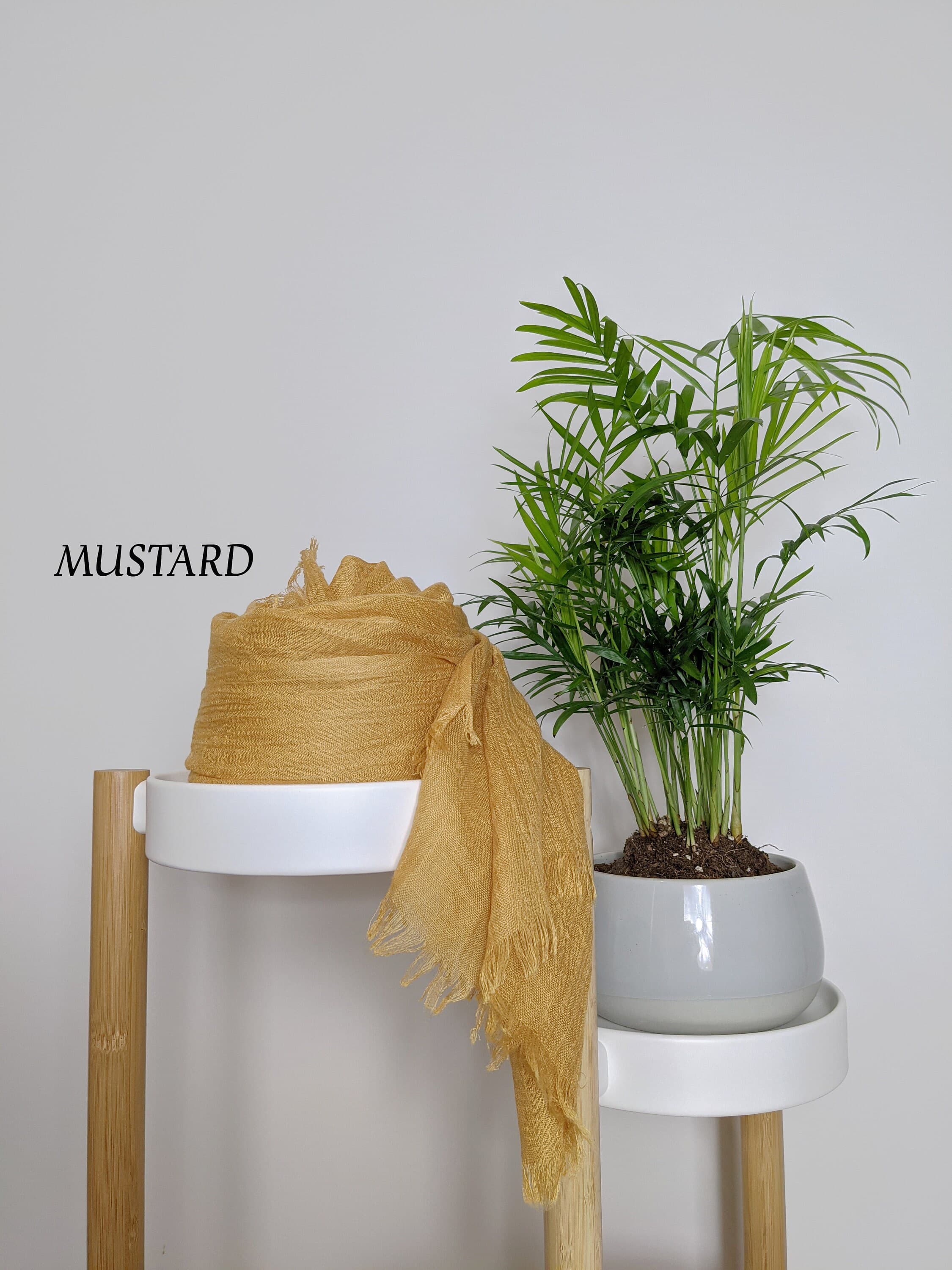 Plain Maxi Soft Hijab Scarf - image 5