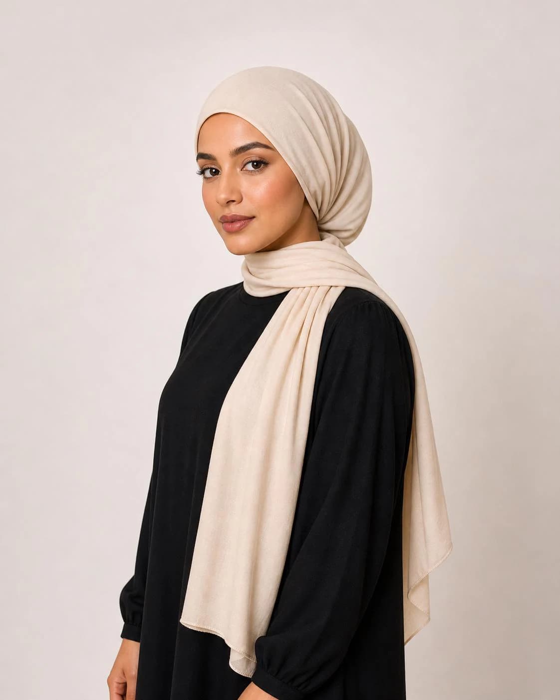 Modal Hijab with Double Stitch finish