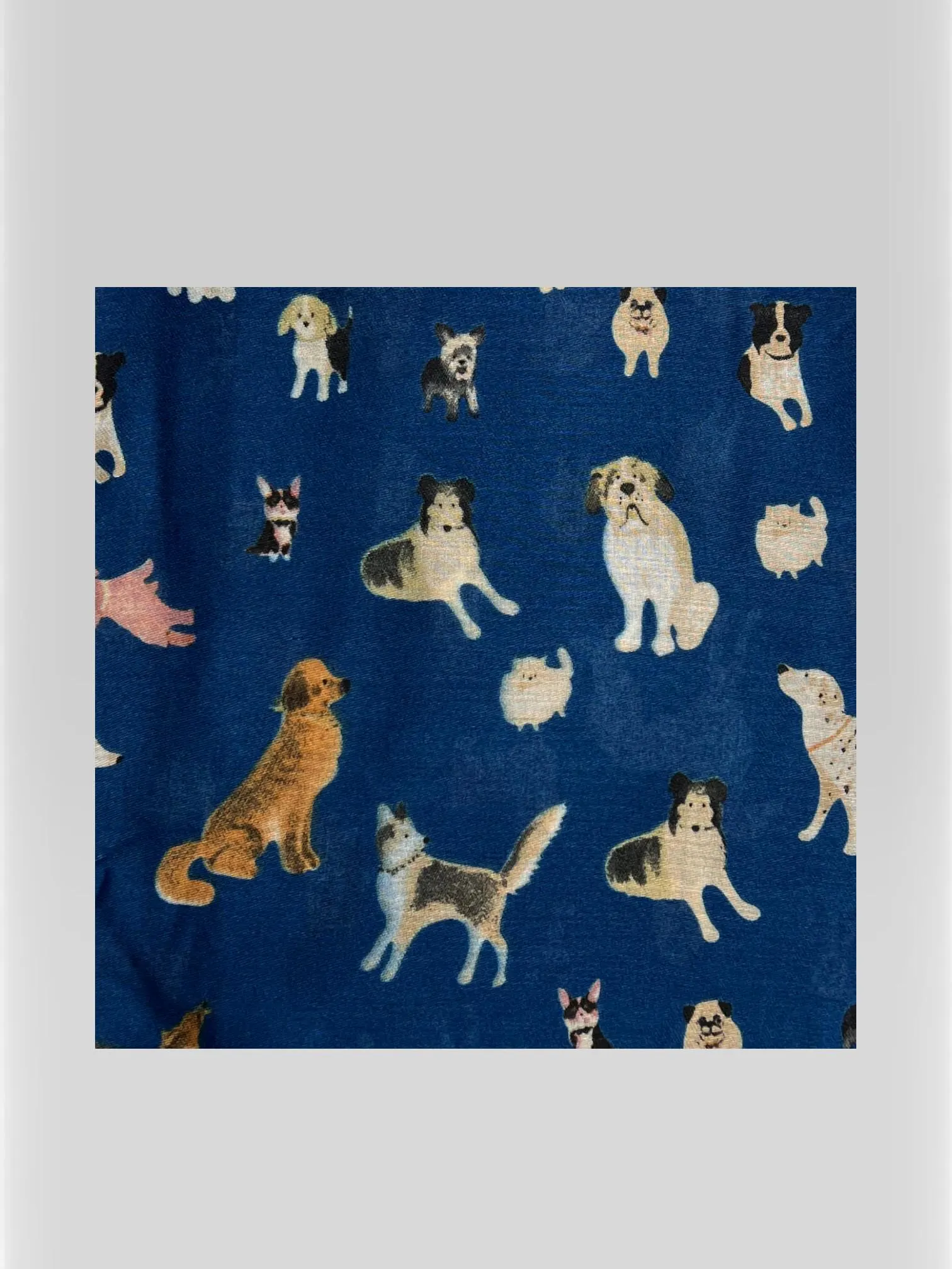 Adorable Dog Print – Soft Animal Lovers Scarf | available in multiple colours - image 4