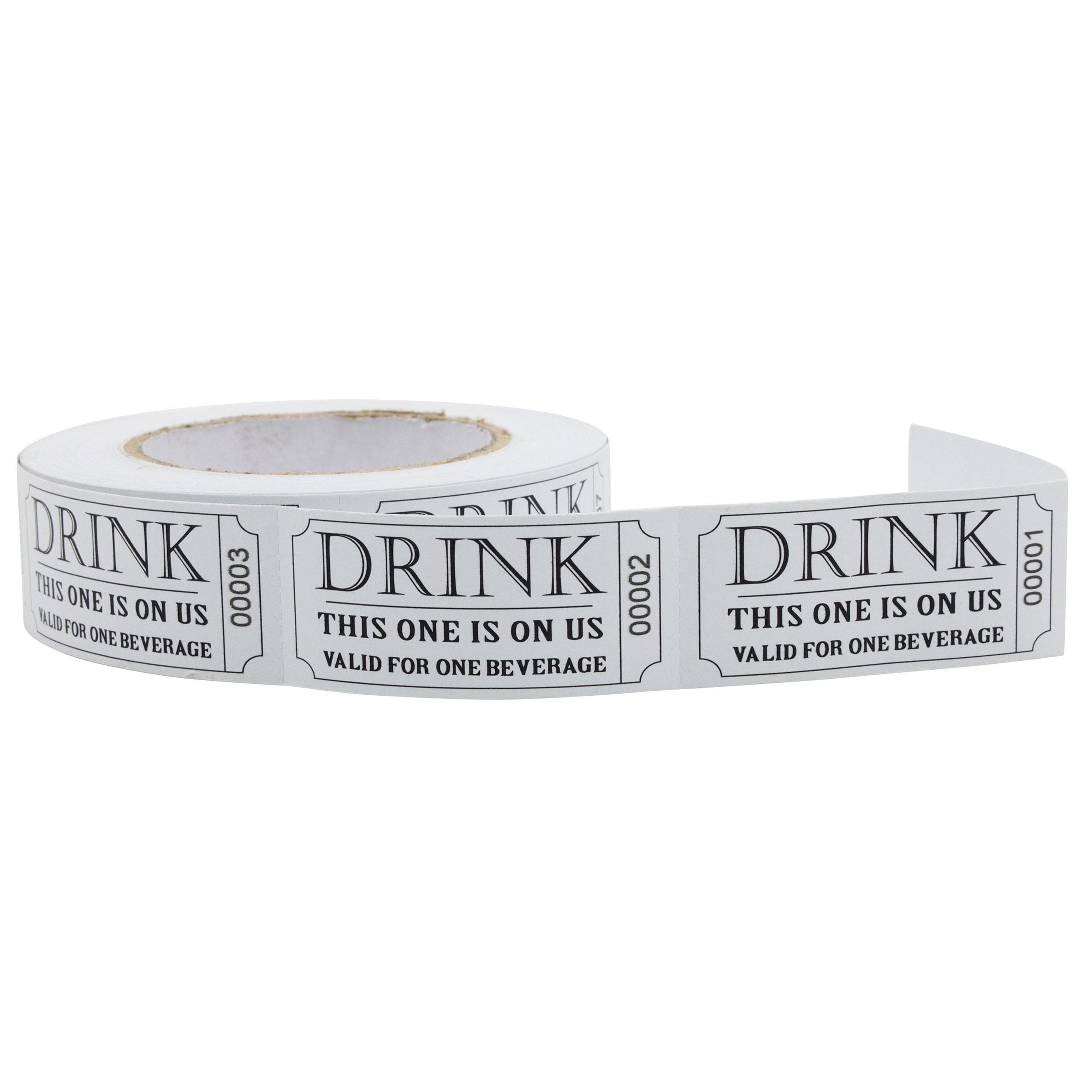 250 Drink Tickets: "This Drink Is On Us" Party Tokens - image 4