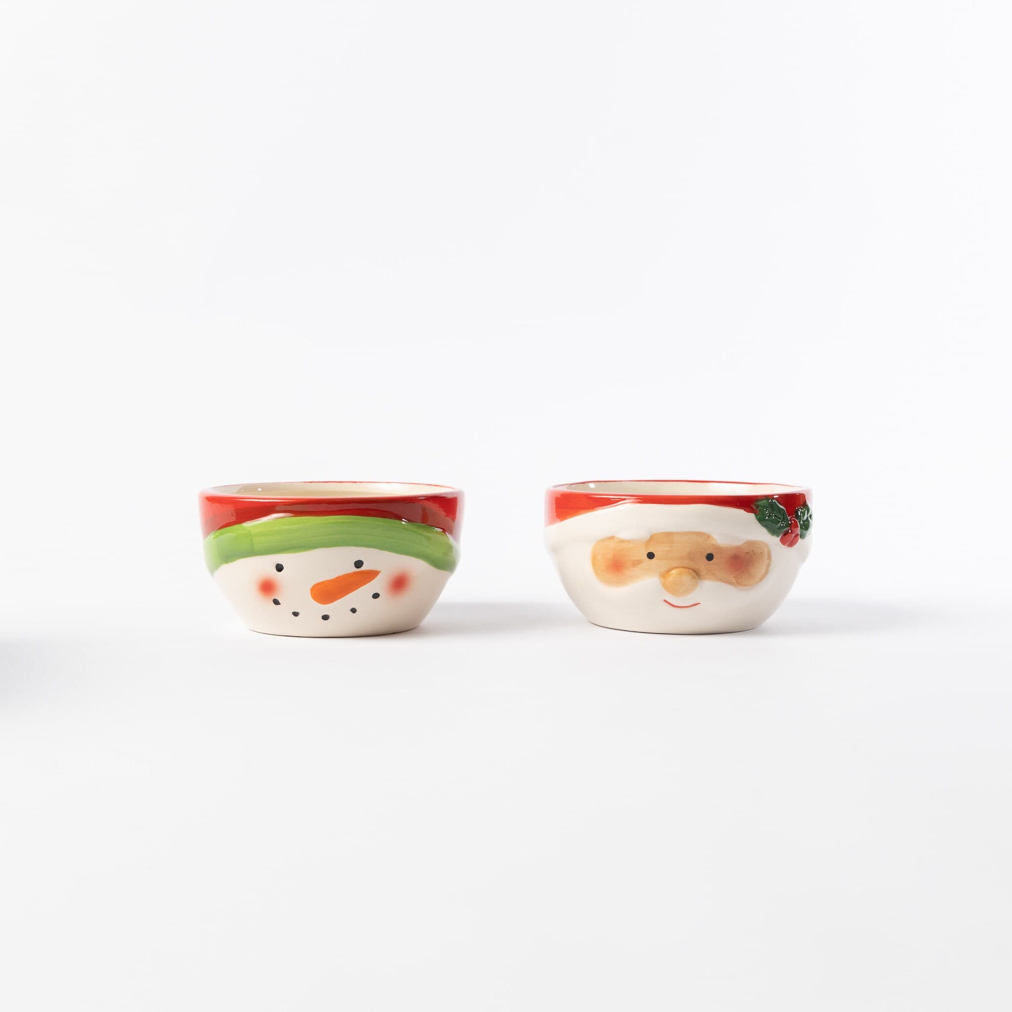 Santa & Snowman Ceramic Mug and Bowl Set Christmas Kitchen Tableware Food Drink - image 4