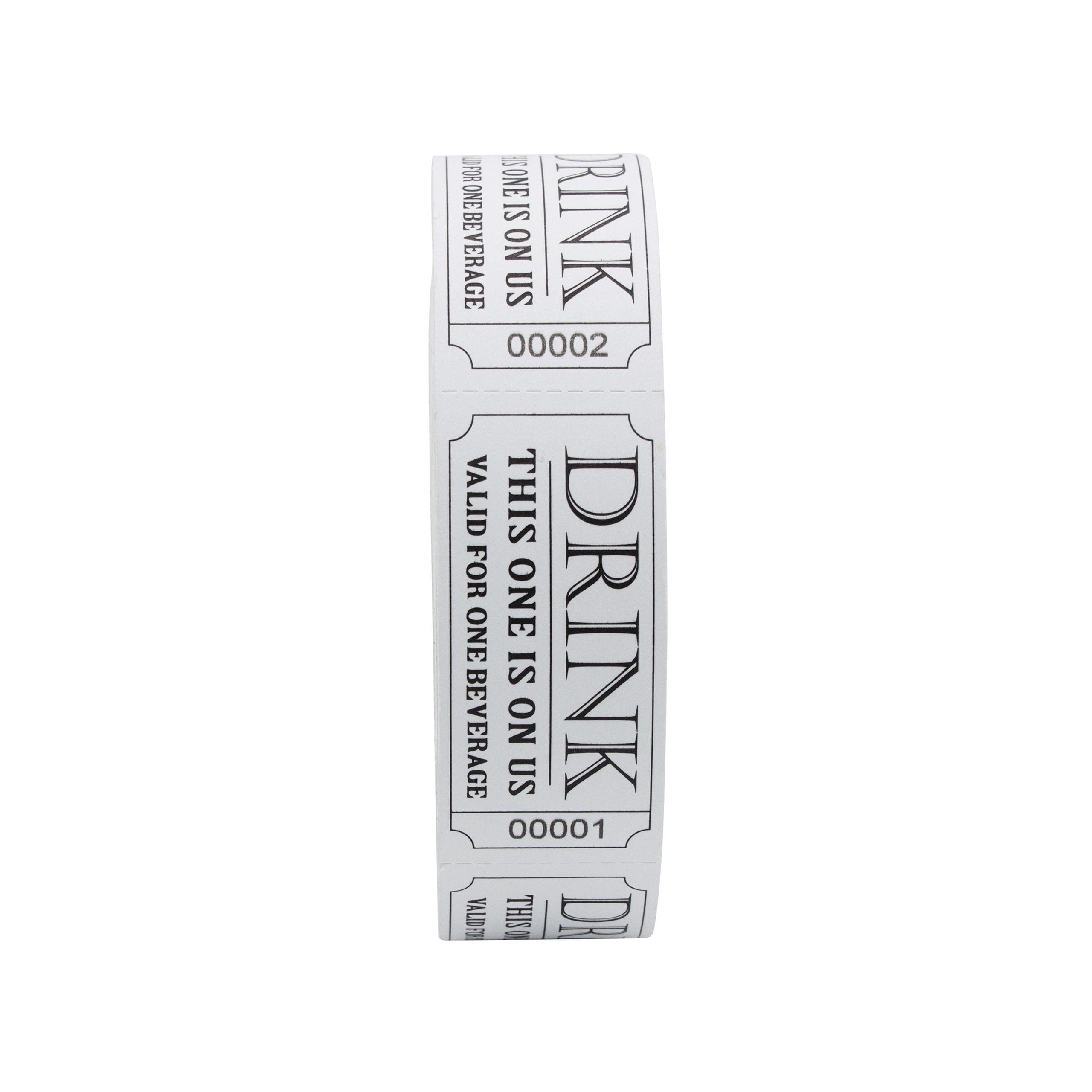 250 Drink Tickets: "This Drink Is On Us" Party Tokens - image 5