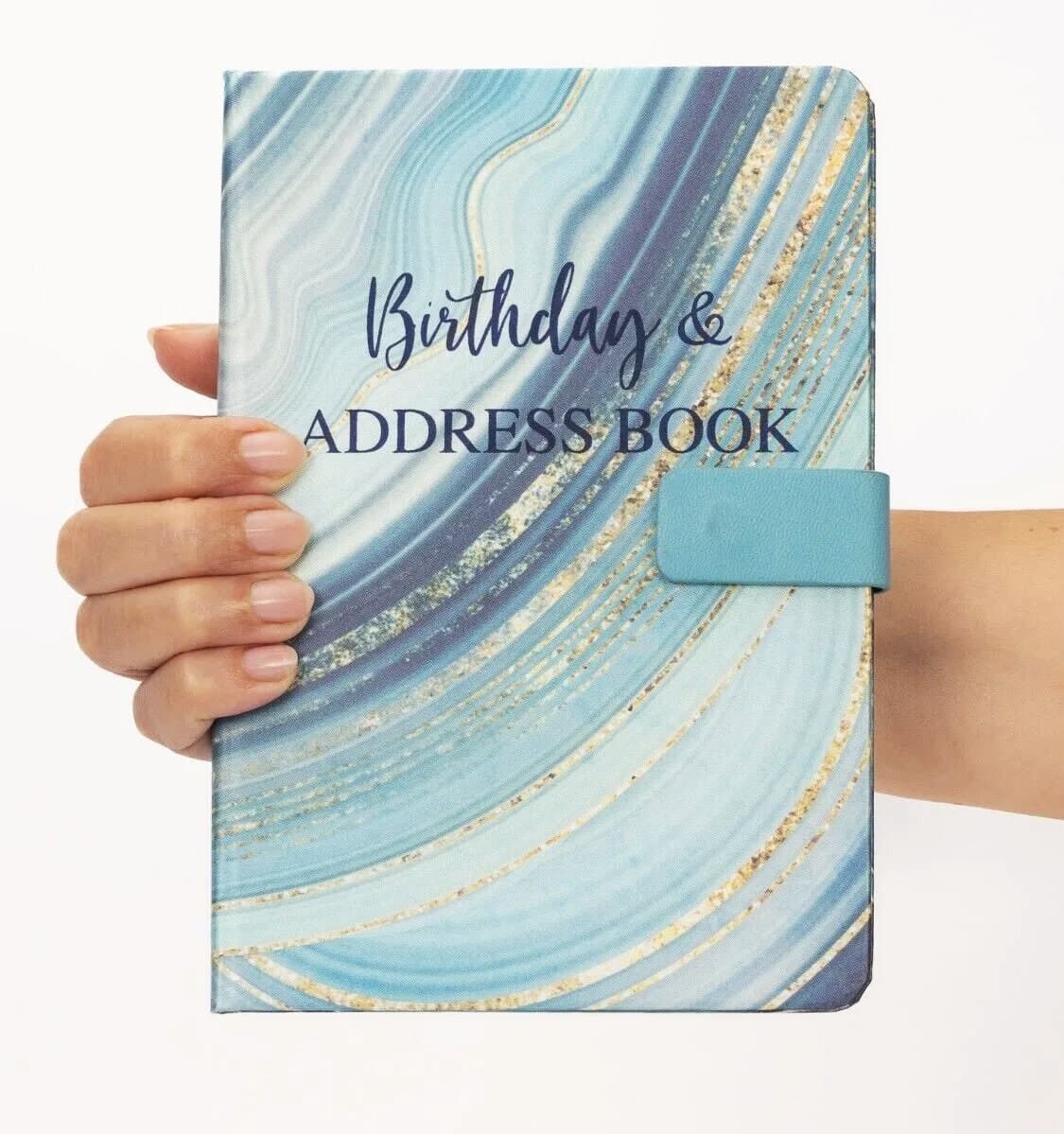 Address & Birthday Telephone Email Book A-Z Index Tabs Hard Back Contact - image 5