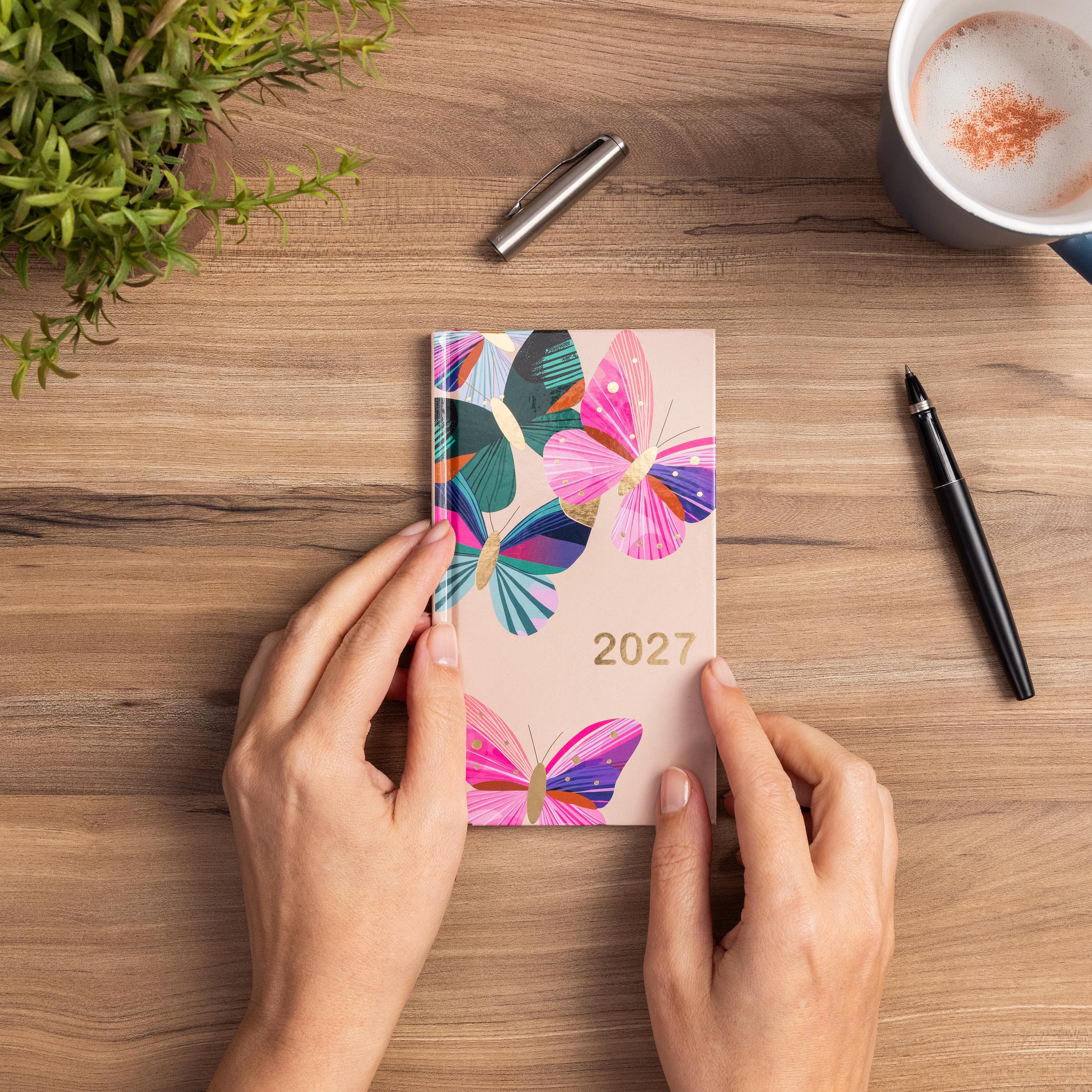 2027 Diary Slim Size Week to View Diaries Full Year Journal Calendar Planner - image 5
