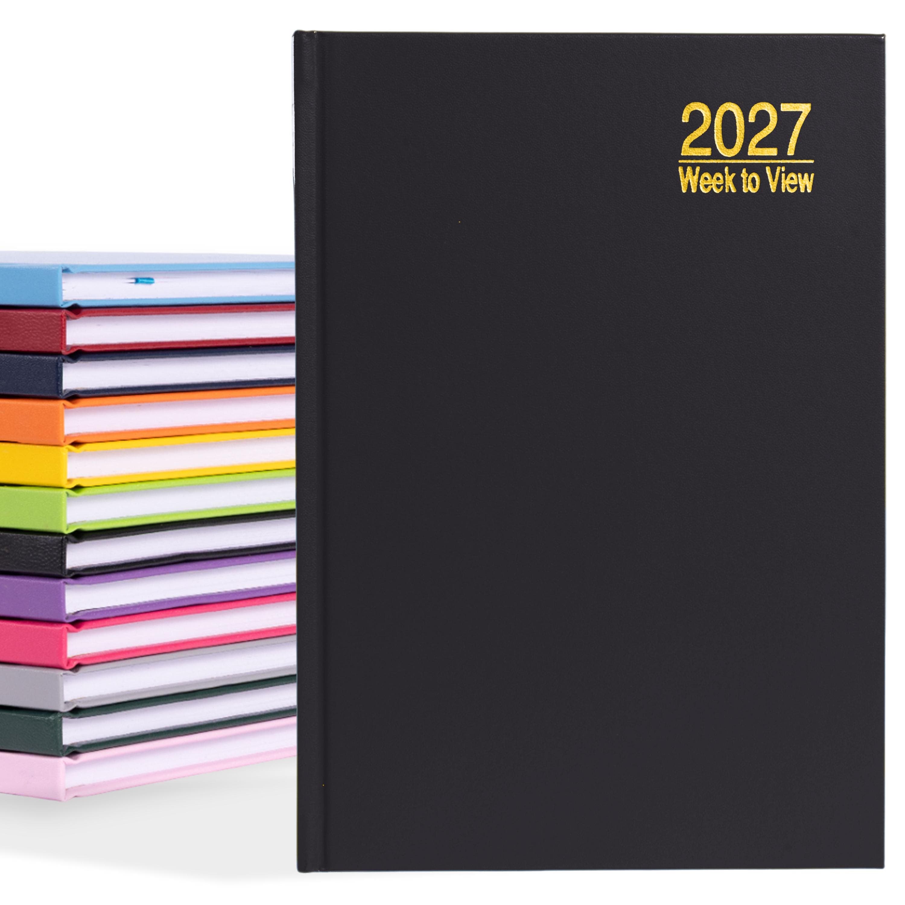 2027 Diary A5 Week To View Full Year Planner Desk Hardback FULL 2027 YEAR - image 5