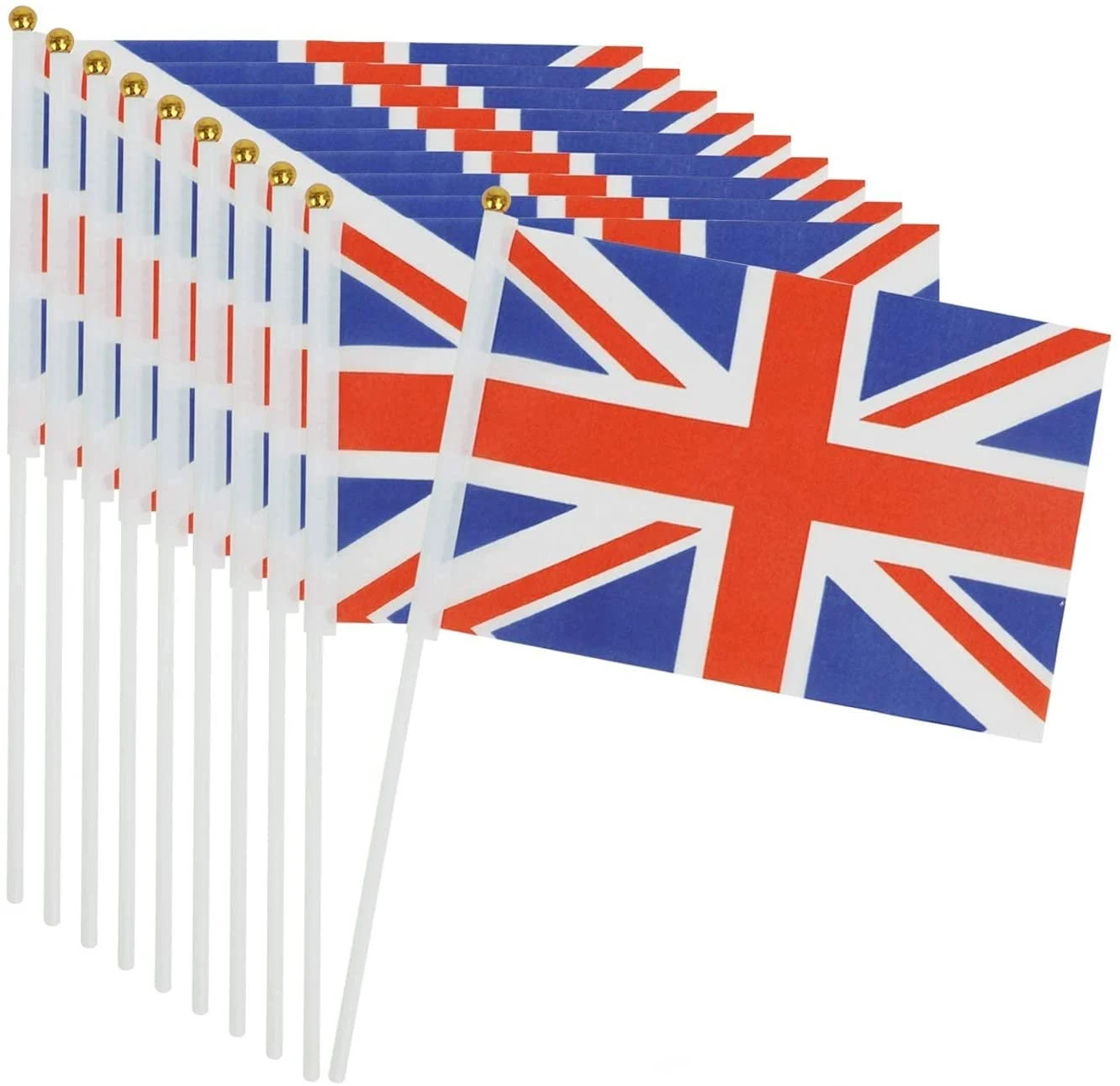 Union Jack Hand Waving Flag: Britton United Day 2025, 80th Anniversary - image 3