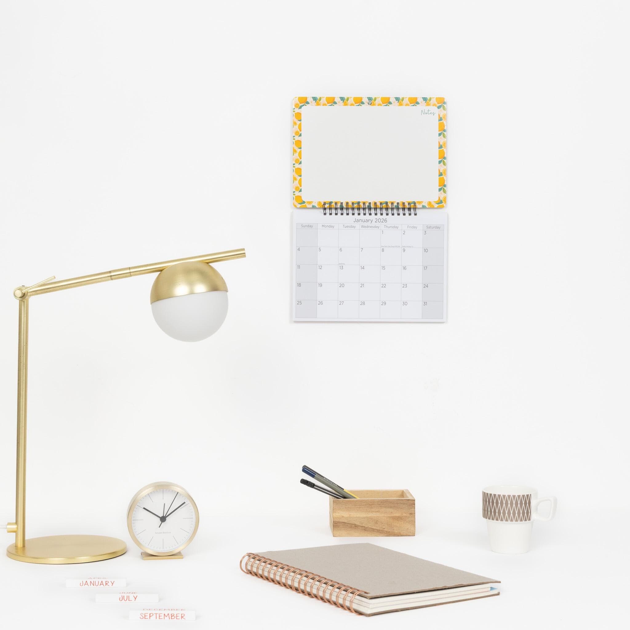 Monthly Calendar Memo Board 2026 Wall Family Organiser White Board with Pen - image 3