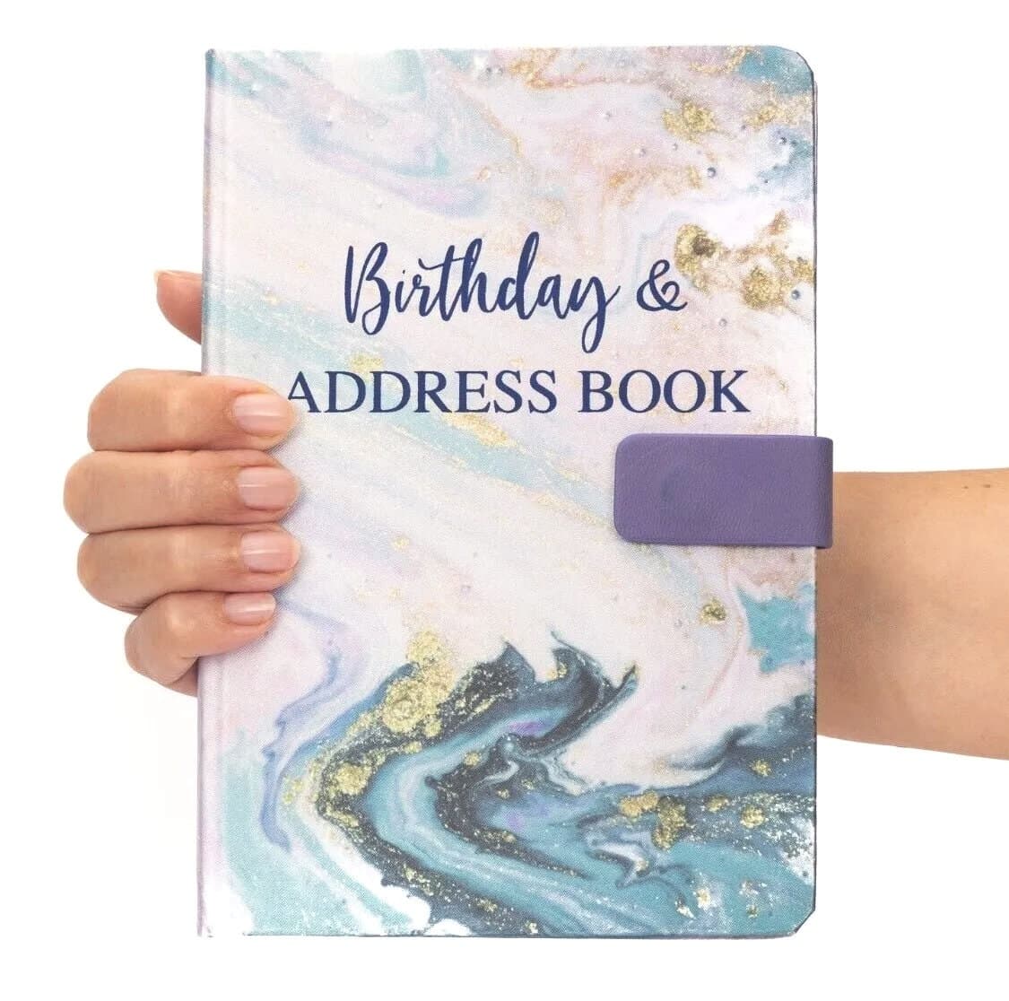 Address & Birthday Telephone Email Book A-Z Index Tabs Hard Back Contact - image 4
