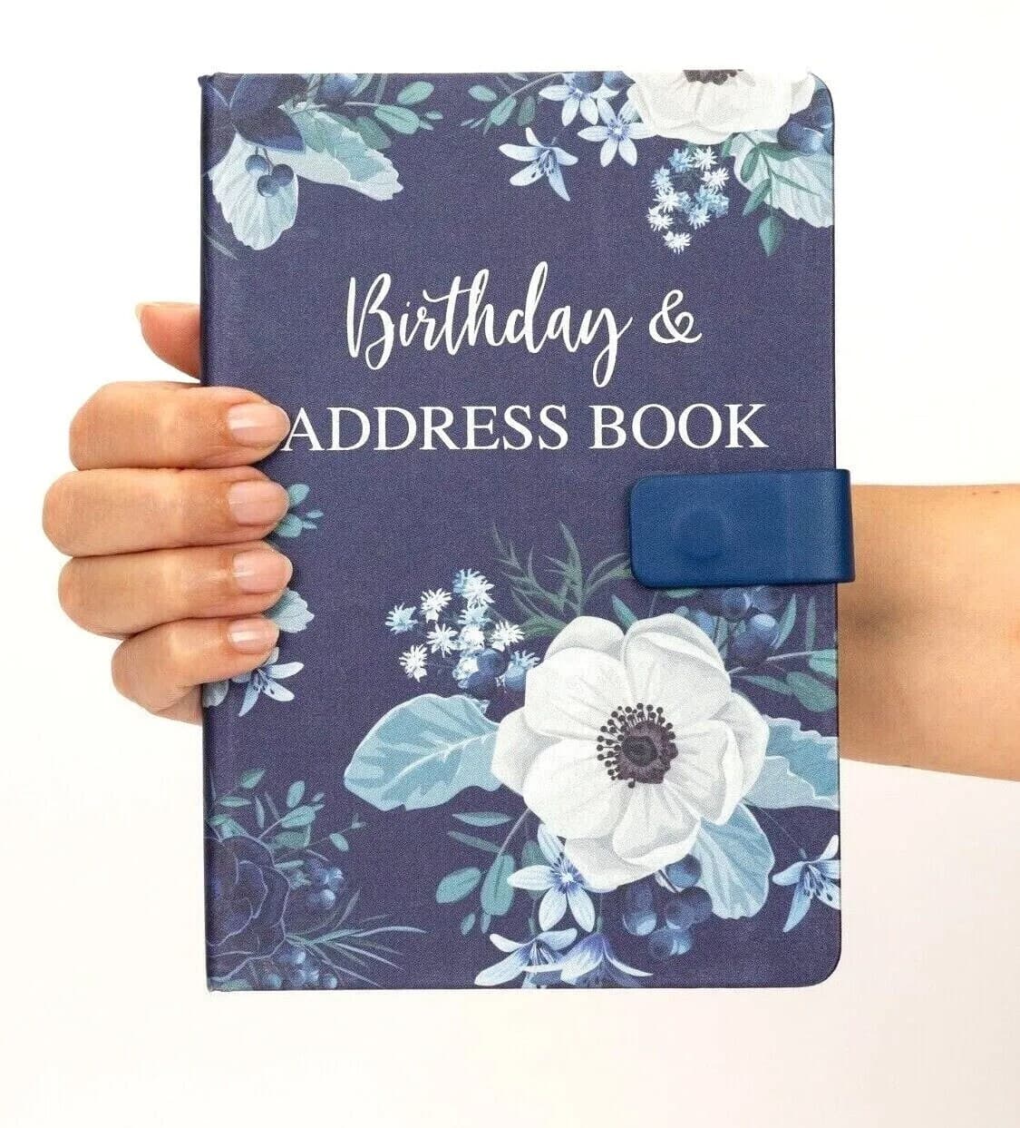 Address & Birthday Telephone Email Book A-Z Index Tabs Hard Back Contact - image 3