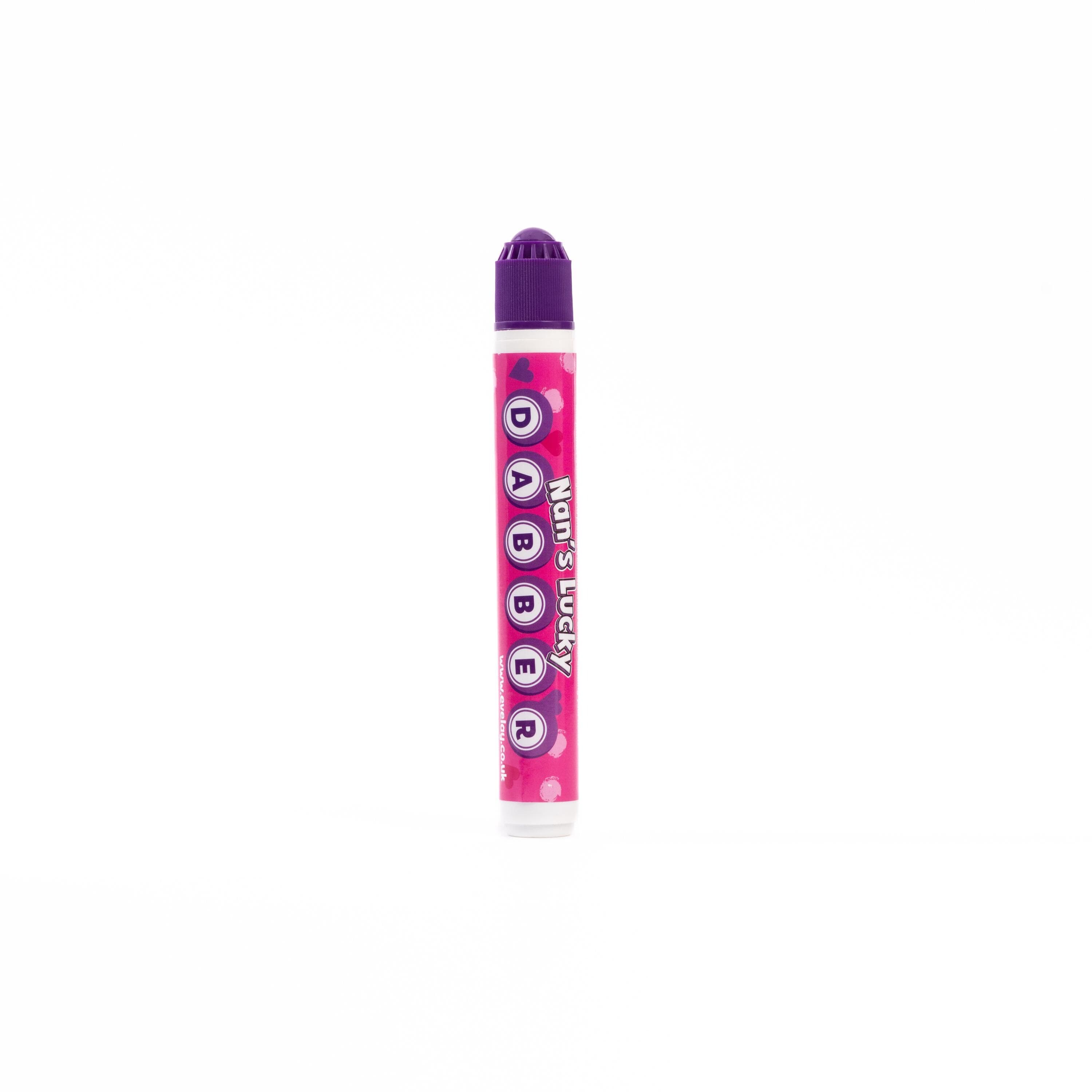 Best Nan Bingo Dabbers - Purple, Pink, Red Ink - 3 Pack Gift - image 3