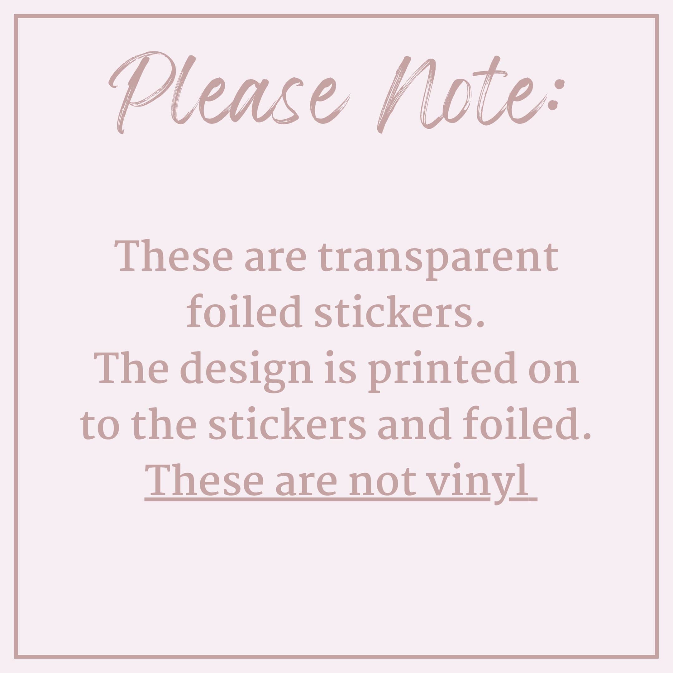 And We Created You In Pairs Stickers, Islamic Stickers, Arabic Calligraphy Sticker, Foiled Bismillah Stickers, Ring Tray Stickers - image 3