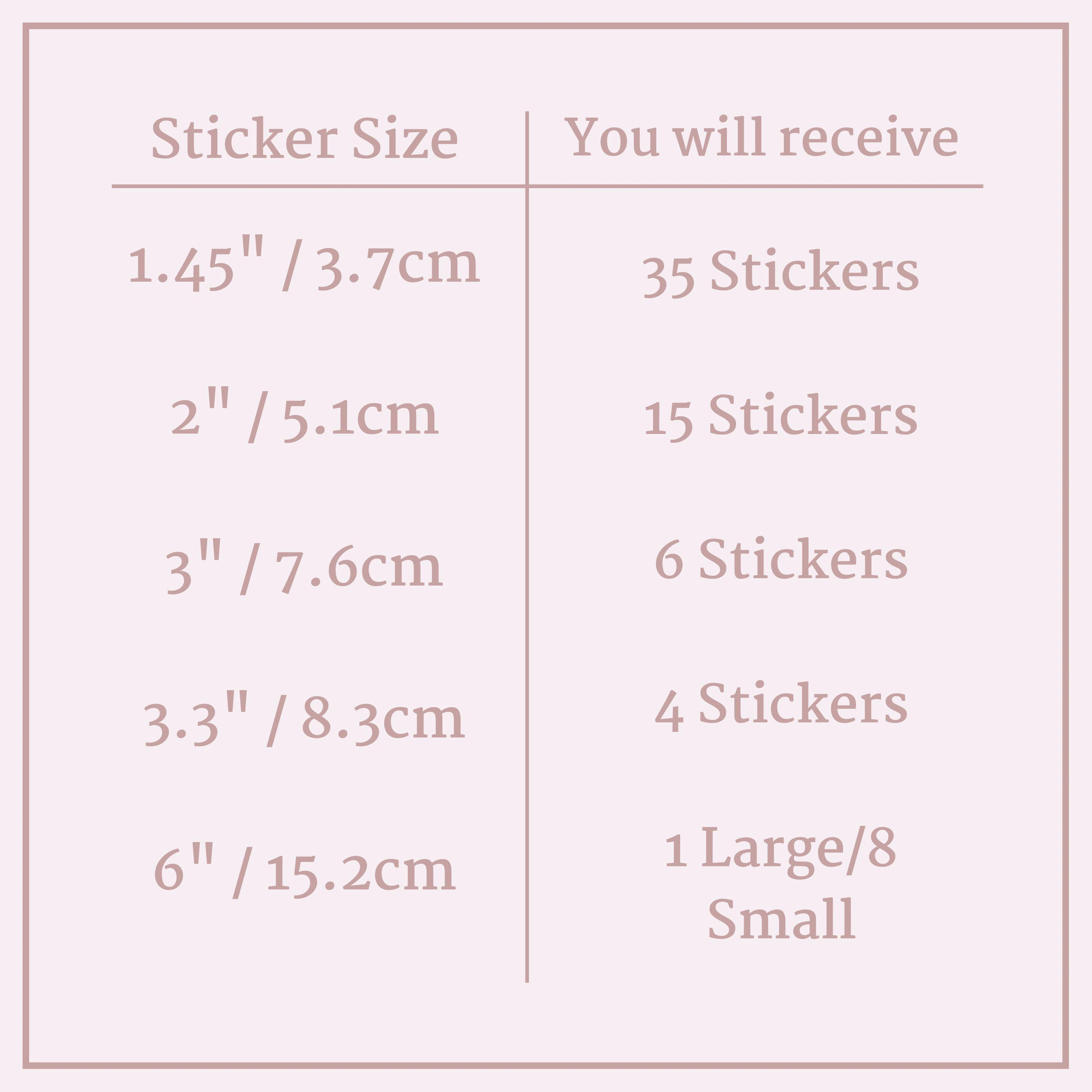 50th Anniversary Stickers, Golden Anniversary, Personalised Anniversary Stickers - image 4